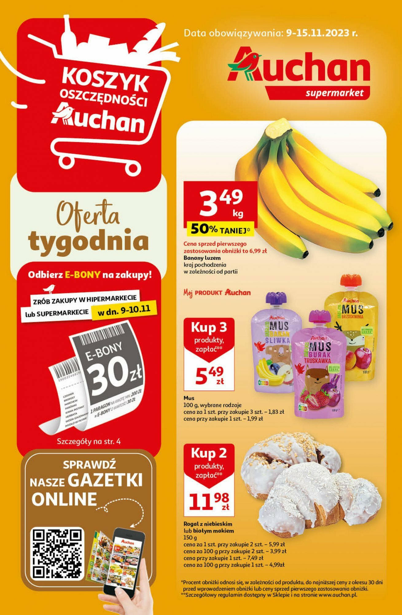 Auchan gazetka ważna  od 09.11.2023 do 15.11.2023 strona 1