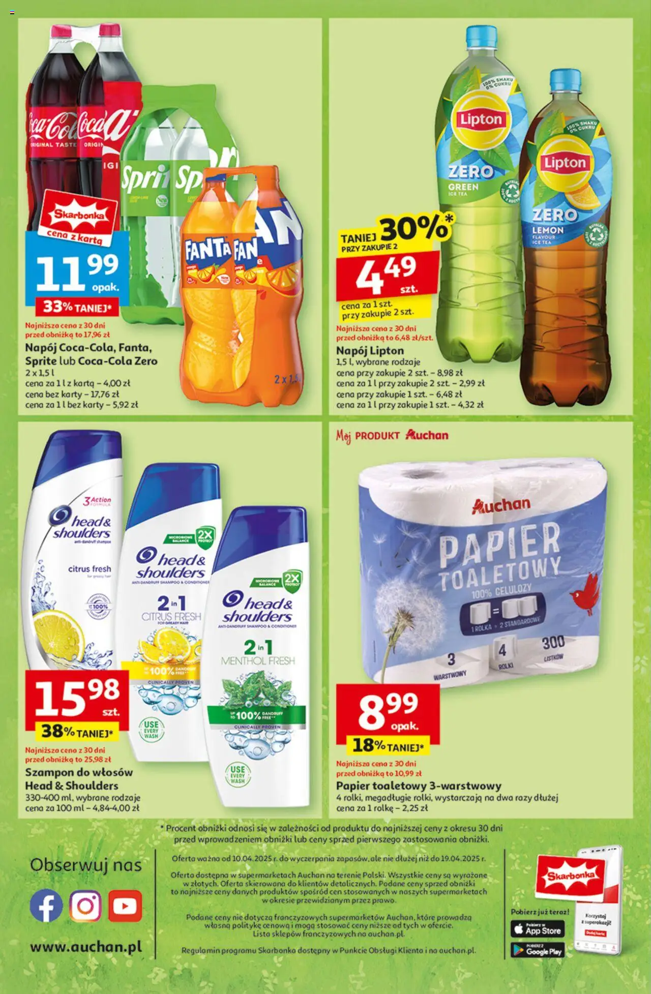 Auchan Gazetka ważna od  10.04.2025 do 19.04.2025 strona 14