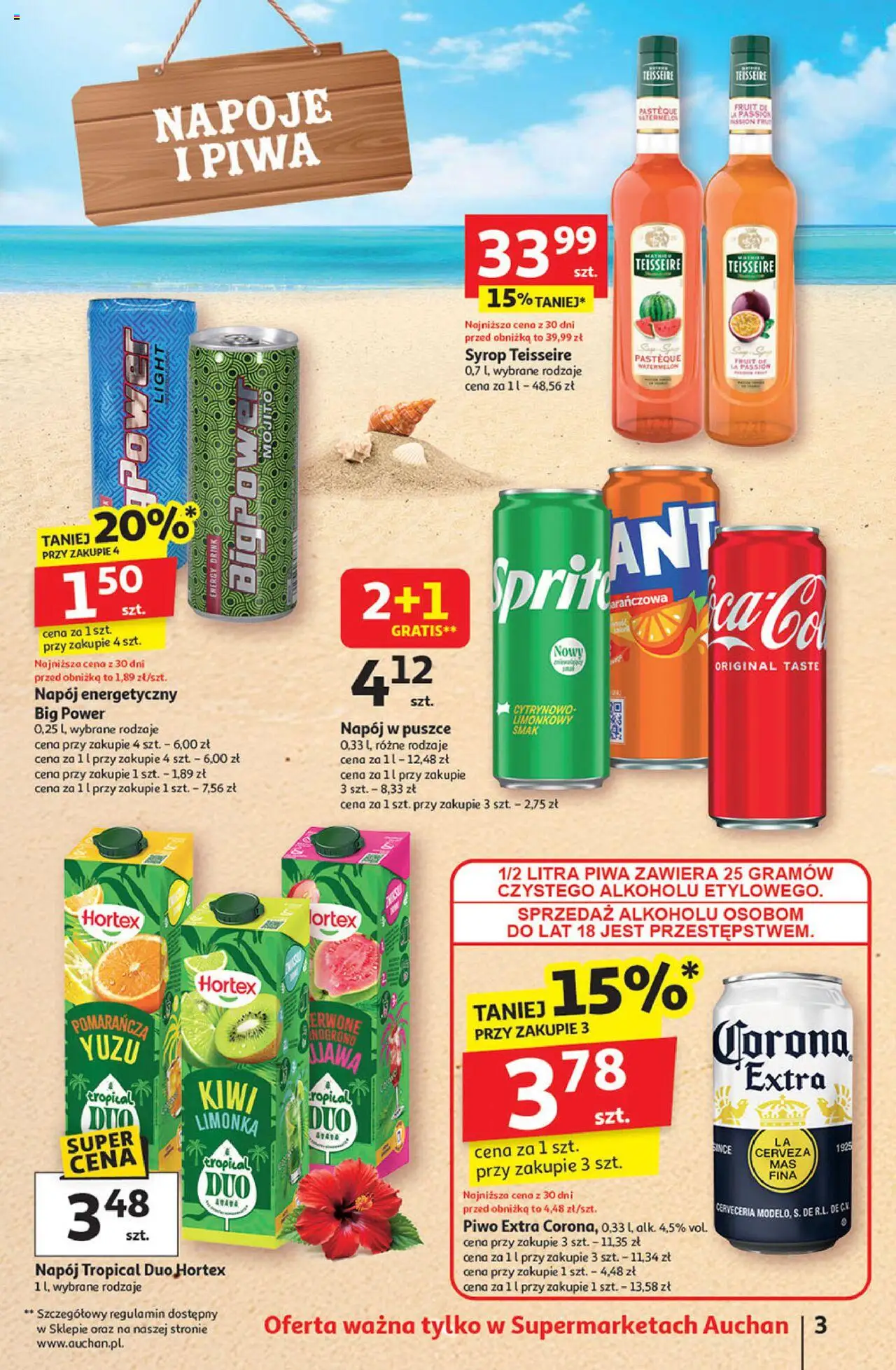 Auchan Gazetka ważna od 10.07.2025 do 16.07.2025 strona 3