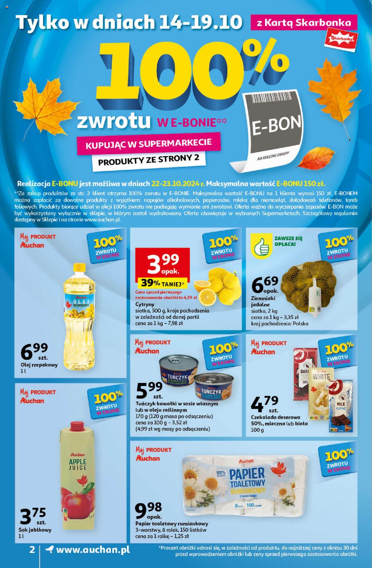 Auchan Gazetka ważna od 10.10.2024 do 16.10.2024 strona 2