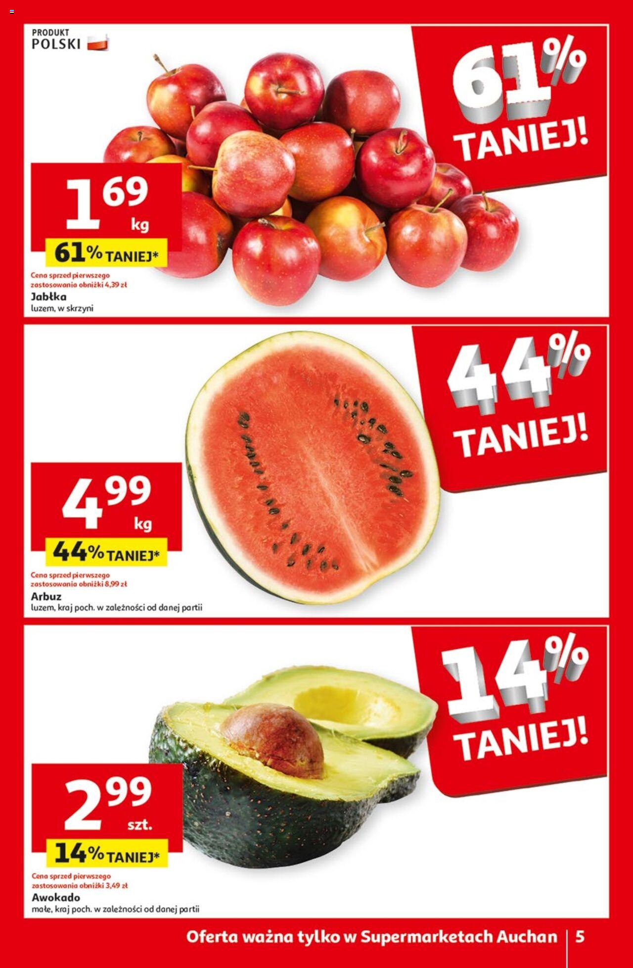 Auchan Gazetka ważna  od 11.04.2024 do 17.04.2024 strona 5