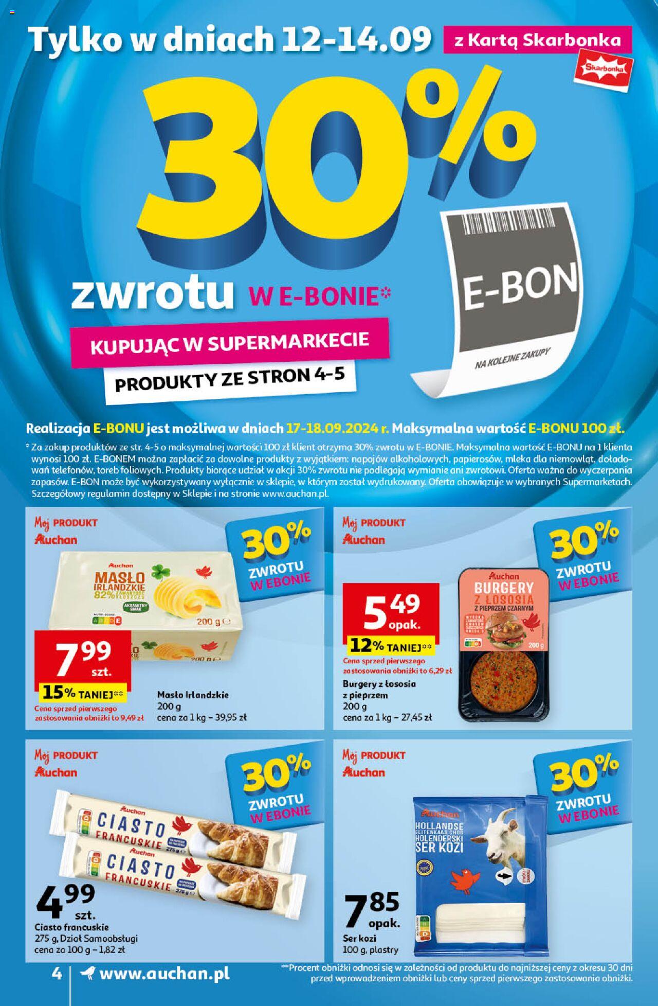 Auchan Gazetka ważna od 12.09.2024 do 18.09.2024 strona 4
