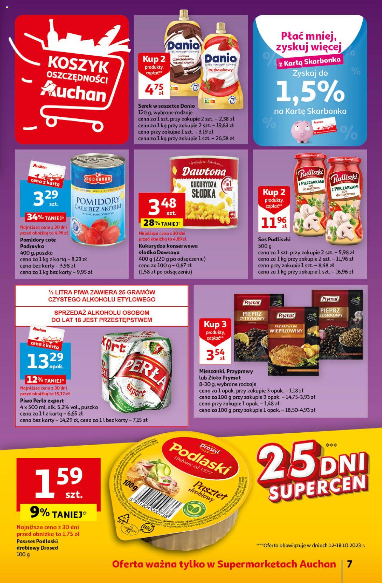 Auchan Gazetka ważna od  12.10.2023 do 18.10.2023 strona 6