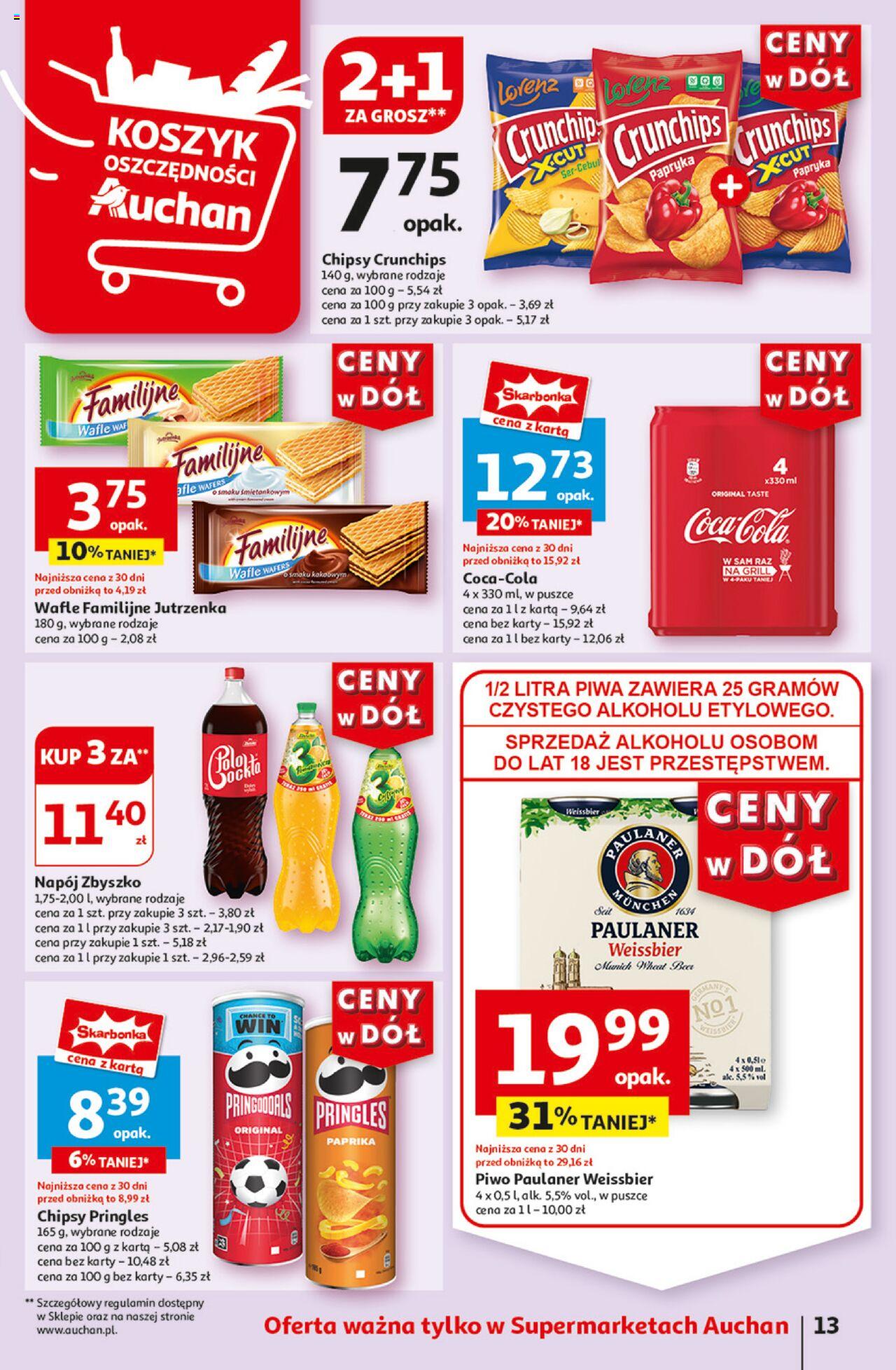 Auchan Gazetka ważna od 13.06.2024 do 19.06.2024 strona 13