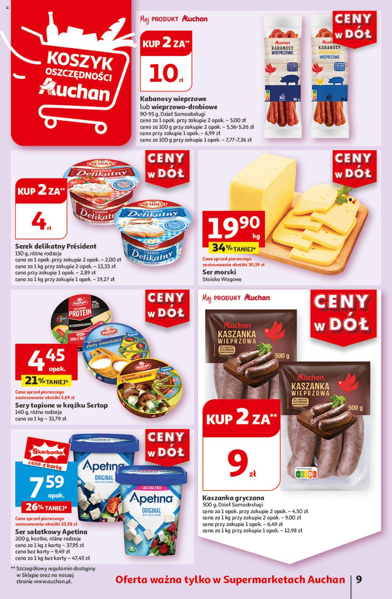 Auchan Gazetka ważna od 13.06.2024 do 19.06.2024 strona 9