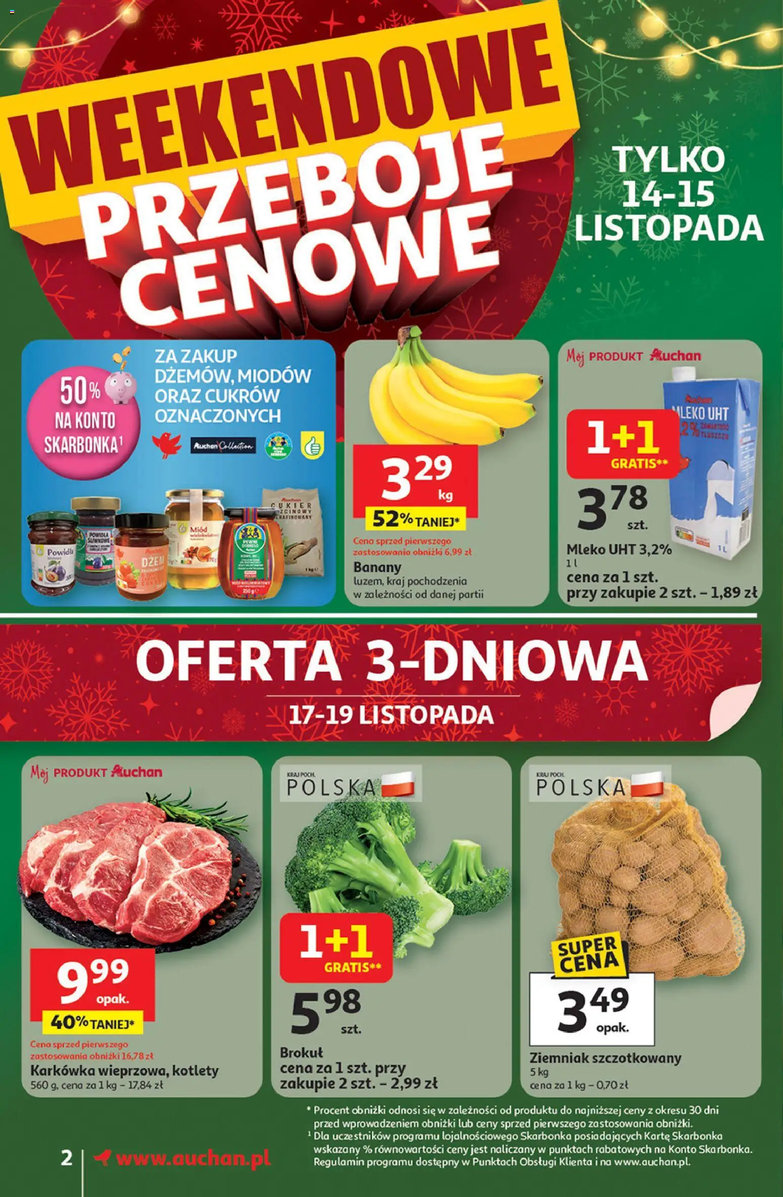 Auchan Gazetka ważna od 13.11.2025 do 19.11.2025 strona 2