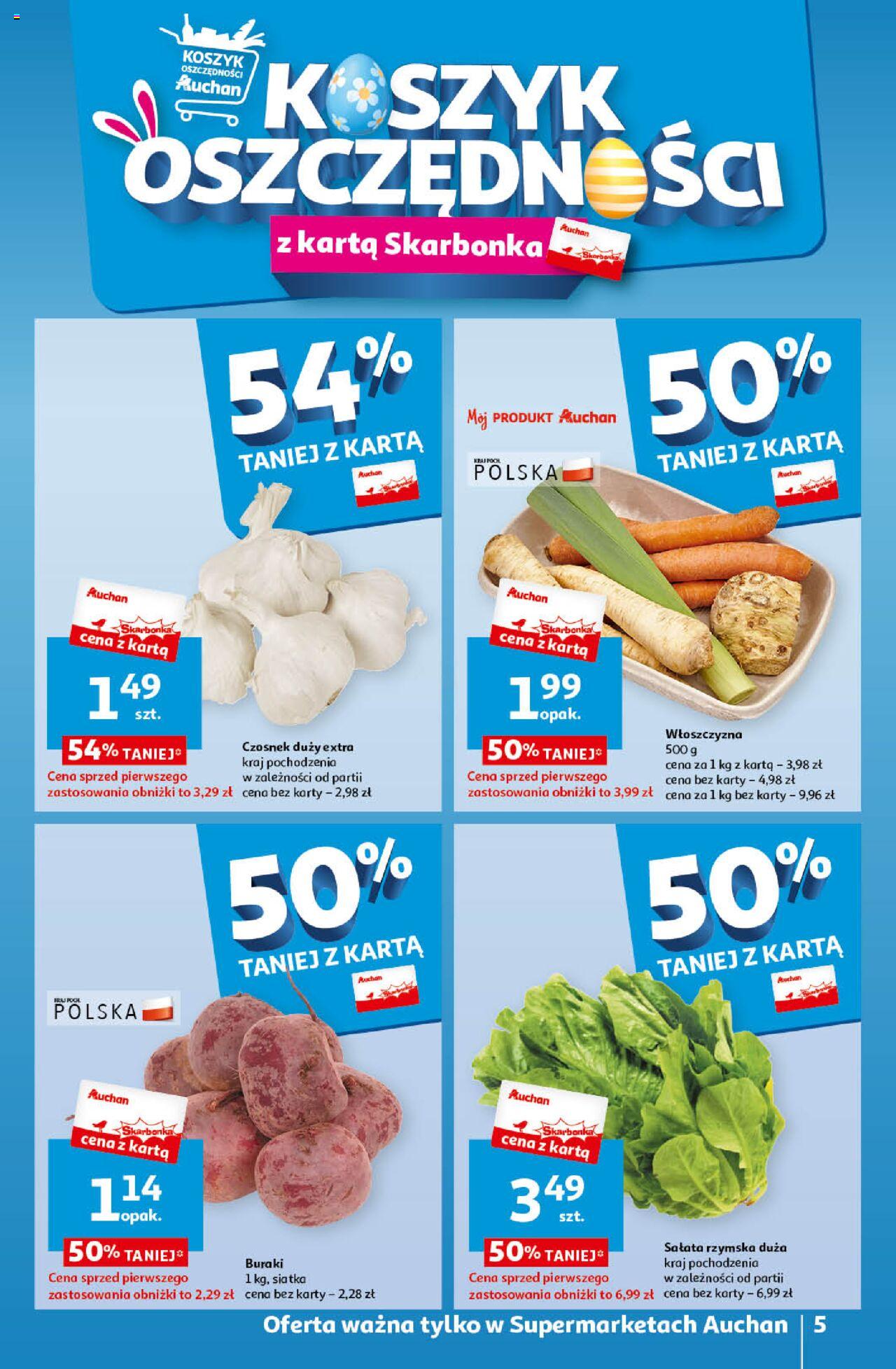 Auchan Gazetka ważna od 14.03.2024 do 20.03.2024 strona 5