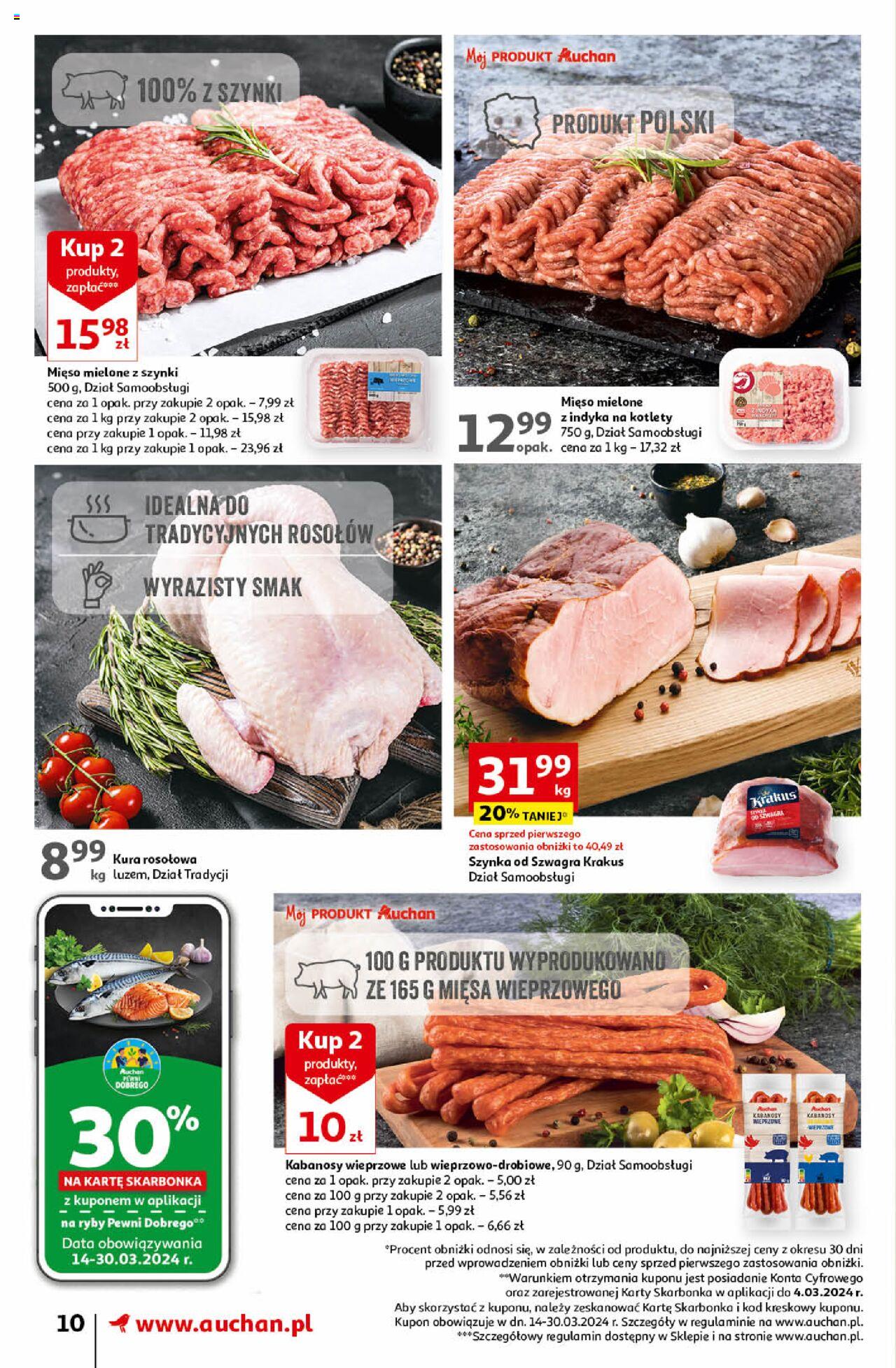 Auchan Gazetka ważna od 14.03.2024 do 20.03.2024 strona 10