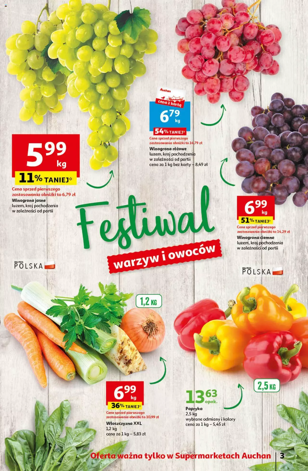 Auchan Gazetka ważna od 14.09.2023 do 20.09.2023 strona 3