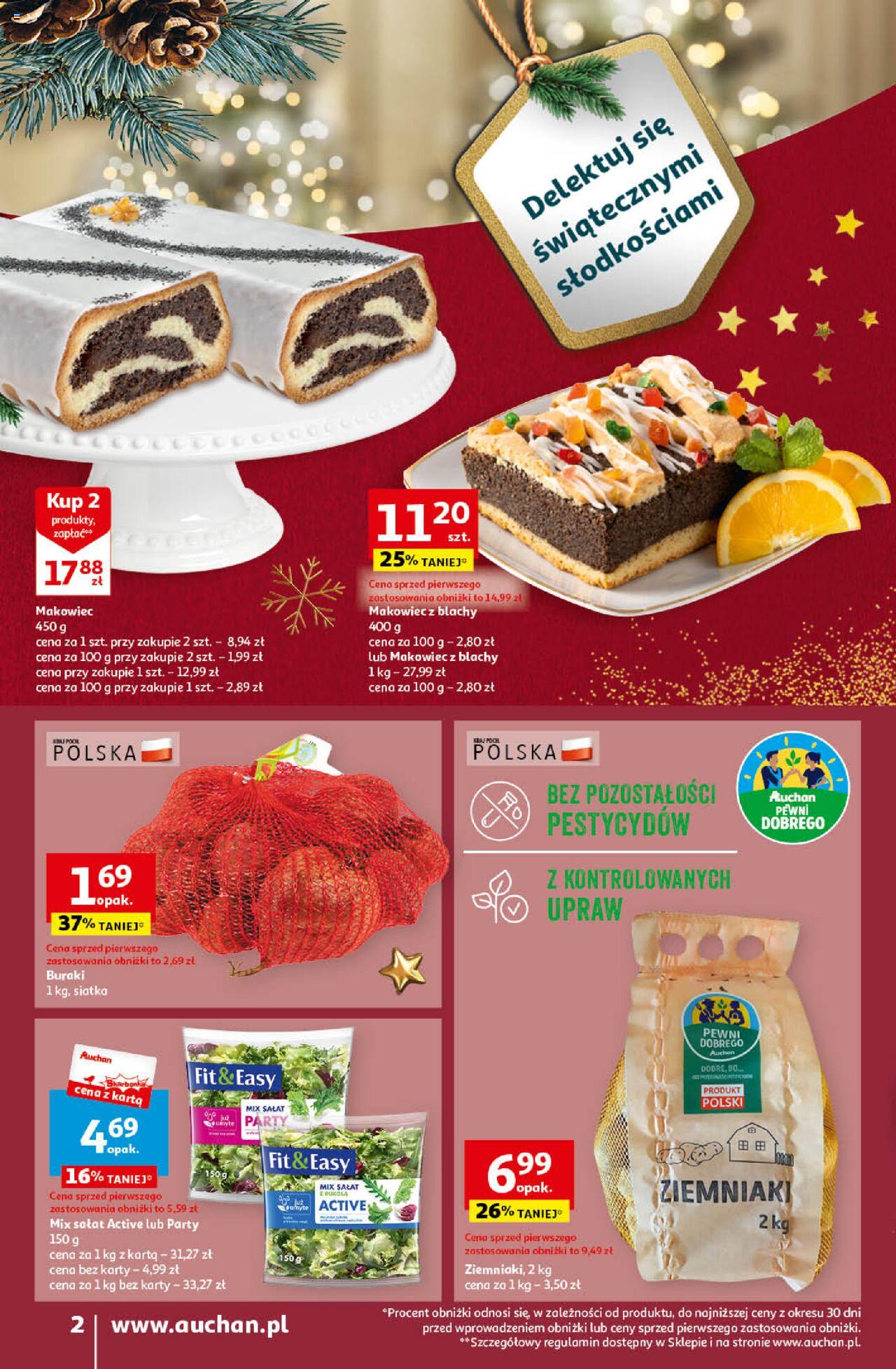 Auchan Gazetka ważna od 14.12.2023 do 23.12.2023 strona 2