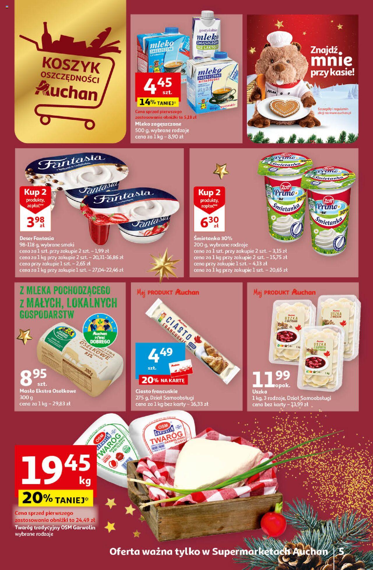 Auchan Gazetka ważna od 14.12.2023 do 23.12.2023 strona 5