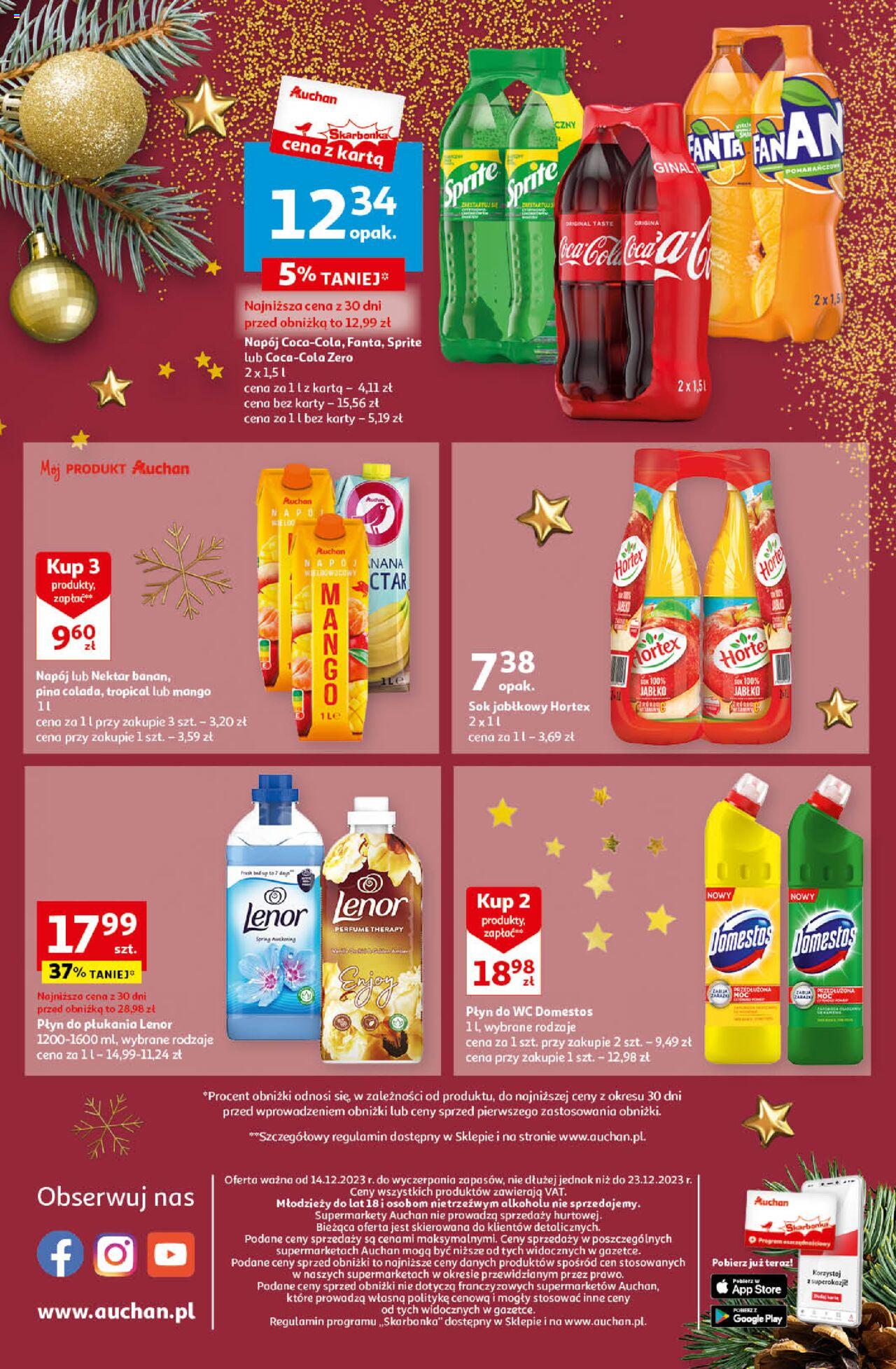 Auchan Gazetka ważna od 14.12.2023 do 23.12.2023 strona 8