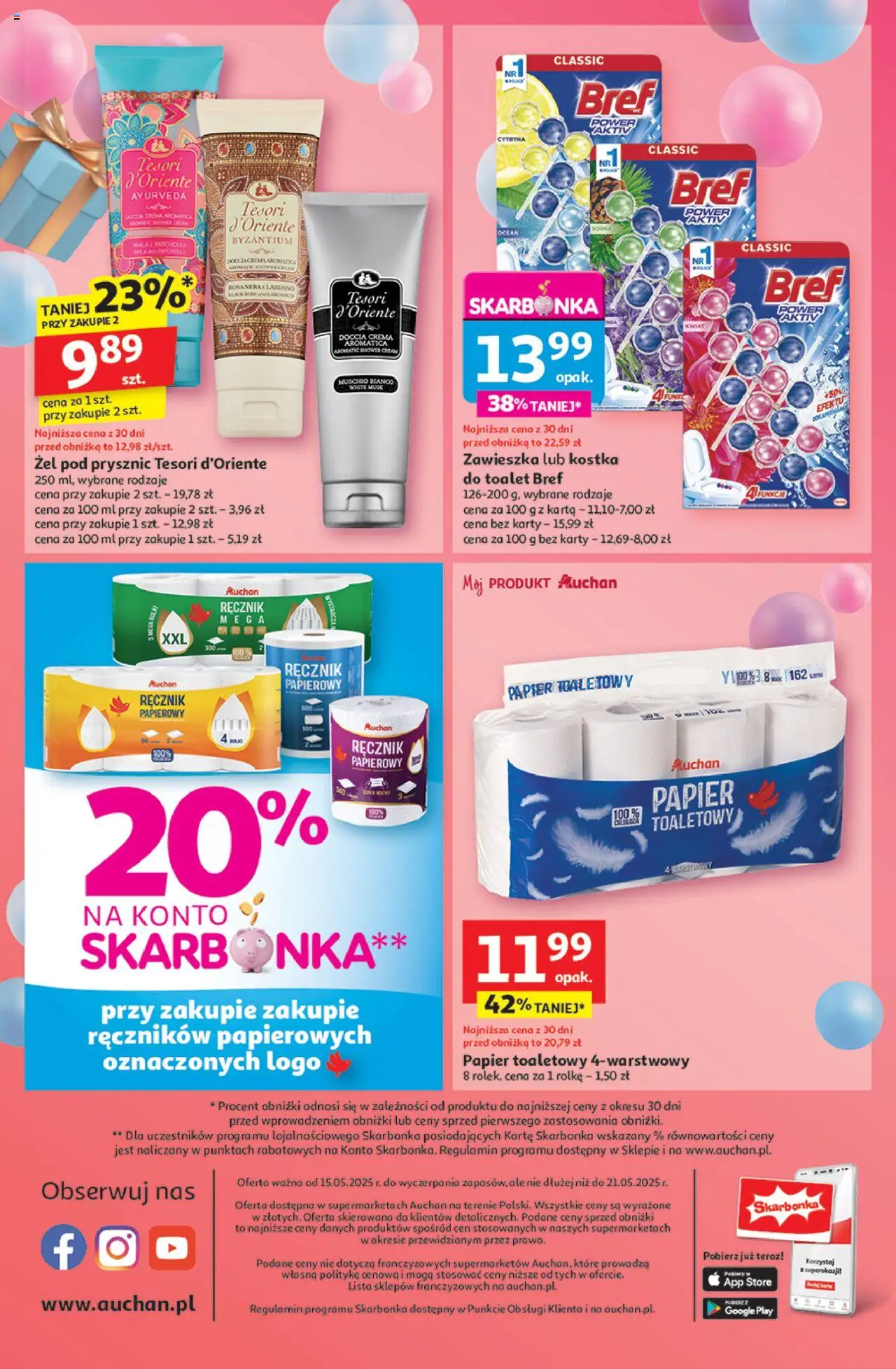 Auchan Gazetka ważna od  15.05.2025 do 21.05.2025 strona 14