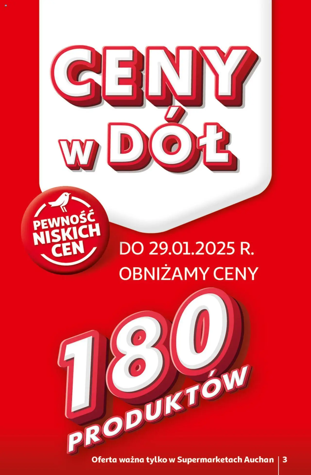 Auchan Gazetka ważna od 16.01.2025 do 22.01.2025 strona 3