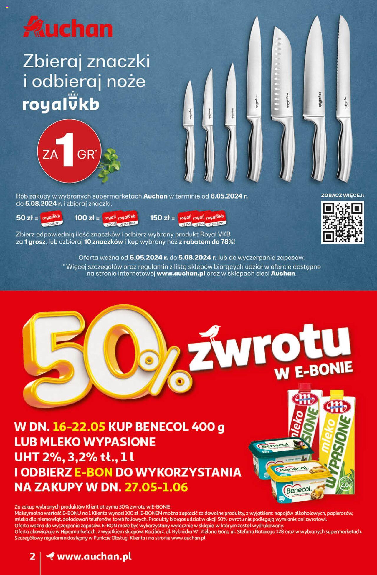 Auchan Gazetka ważna od 16.05.2024 do 22.05.2024 strona 2