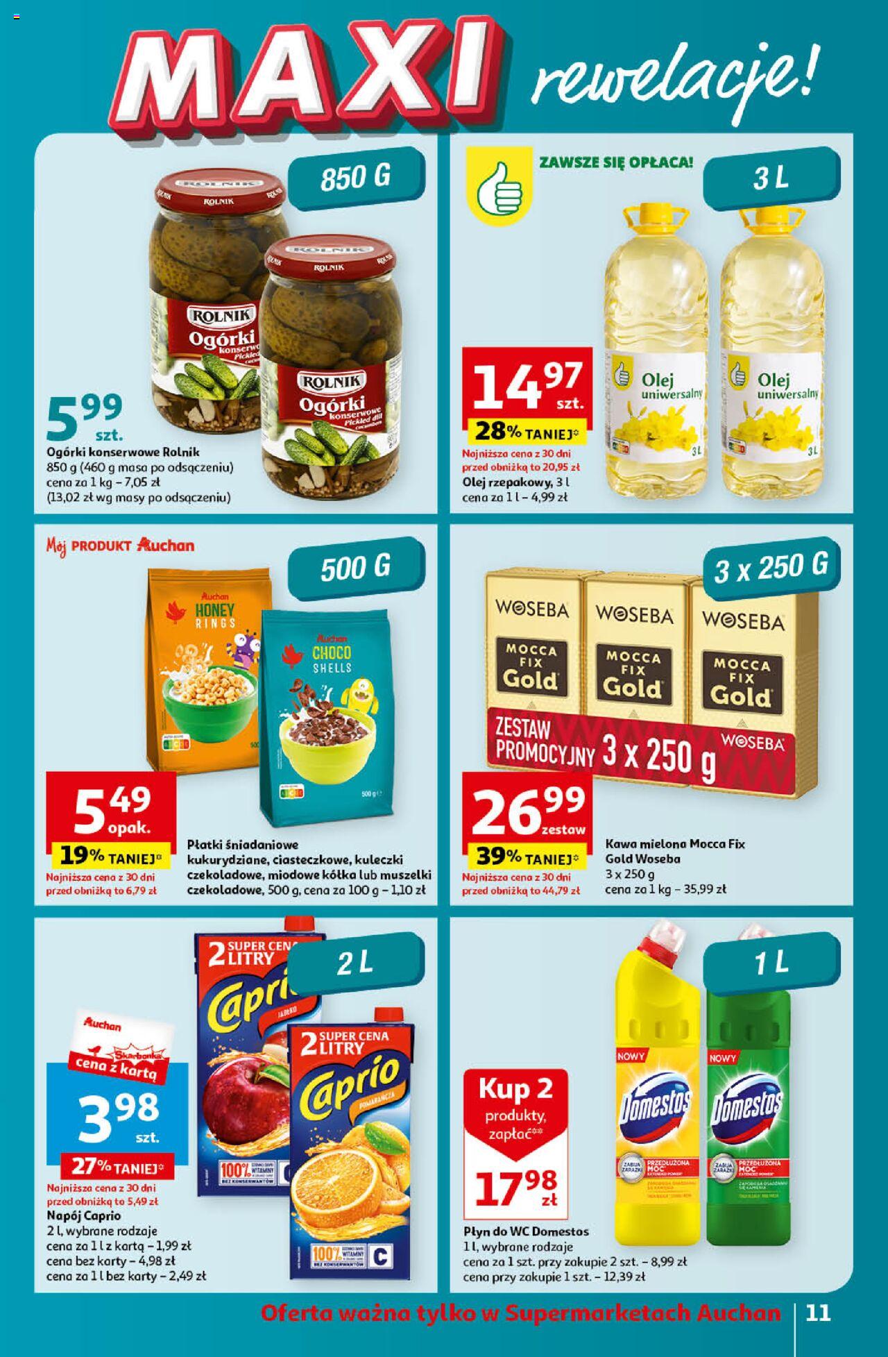 Auchan Gazetka ważna od 16.05.2024 do 22.05.2024 strona 11