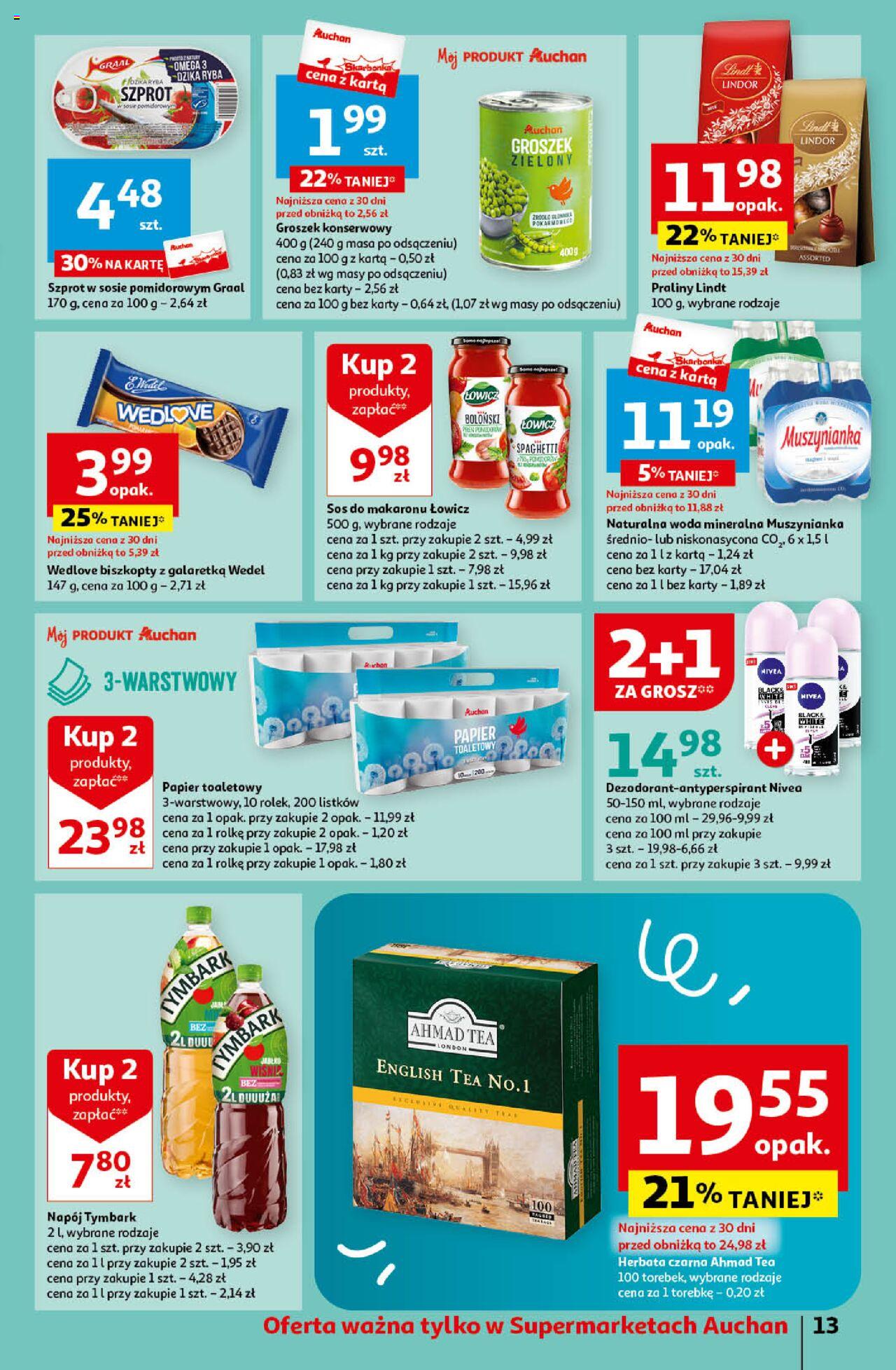 Auchan Gazetka ważna od 16.05.2024 do 22.05.2024 strona 13
