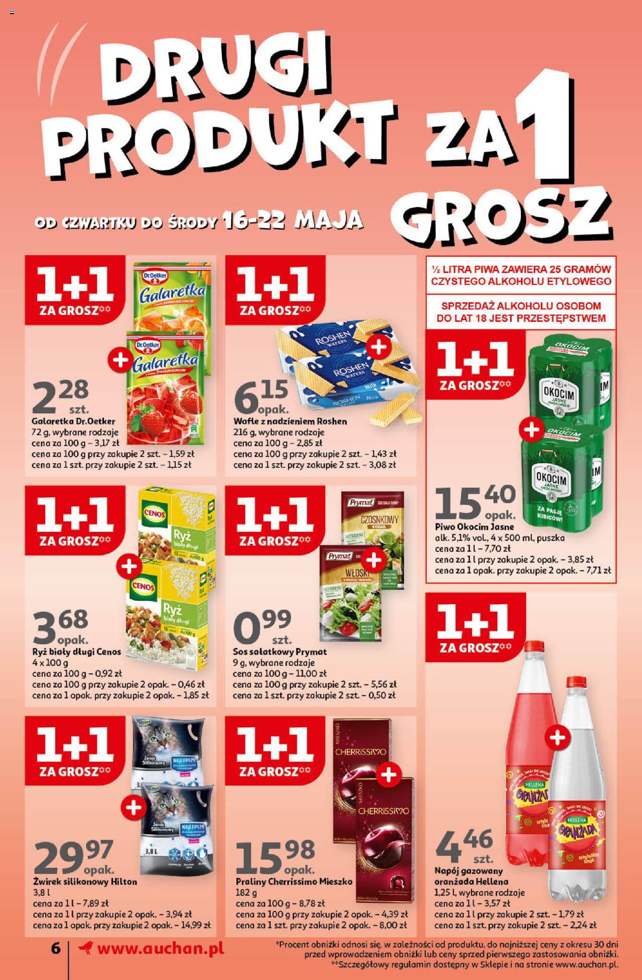 Auchan Gazetka ważna od 16.05.2024 do 22.05.2024 strona 6