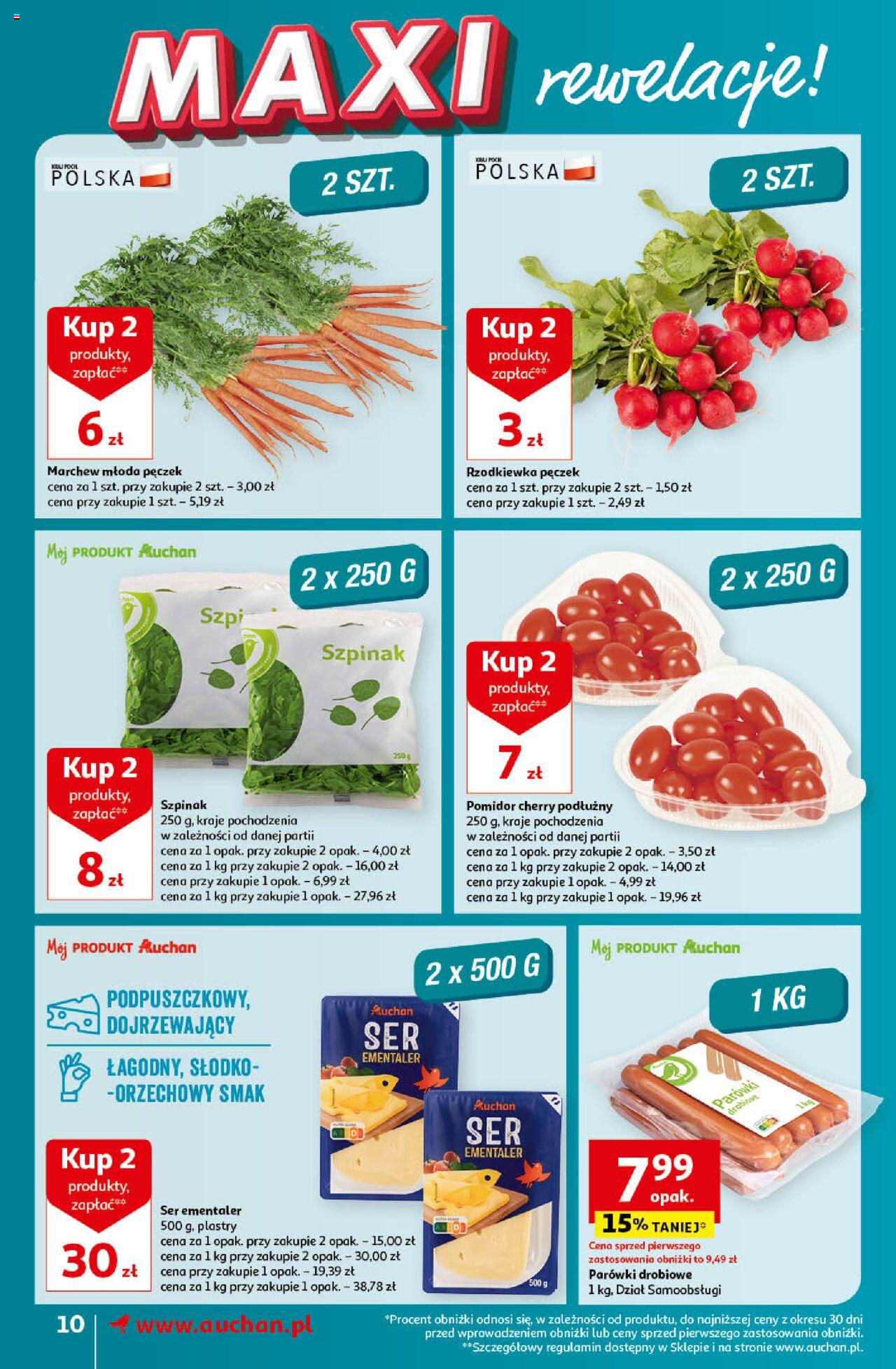 Auchan Gazetka ważna od 16.05.2024 do 22.05.2024 strona 10