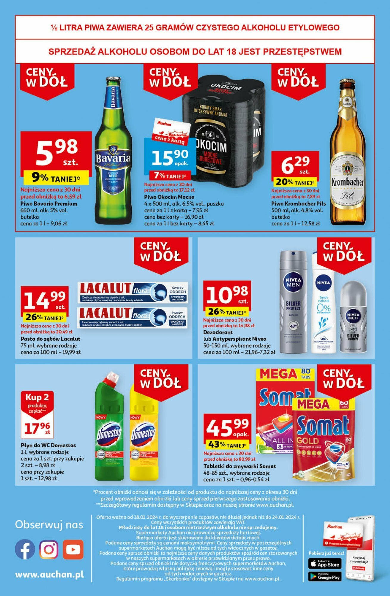 Auchan Gazetka ważna od 18.01.2024 do 24.01.2024 strona 8