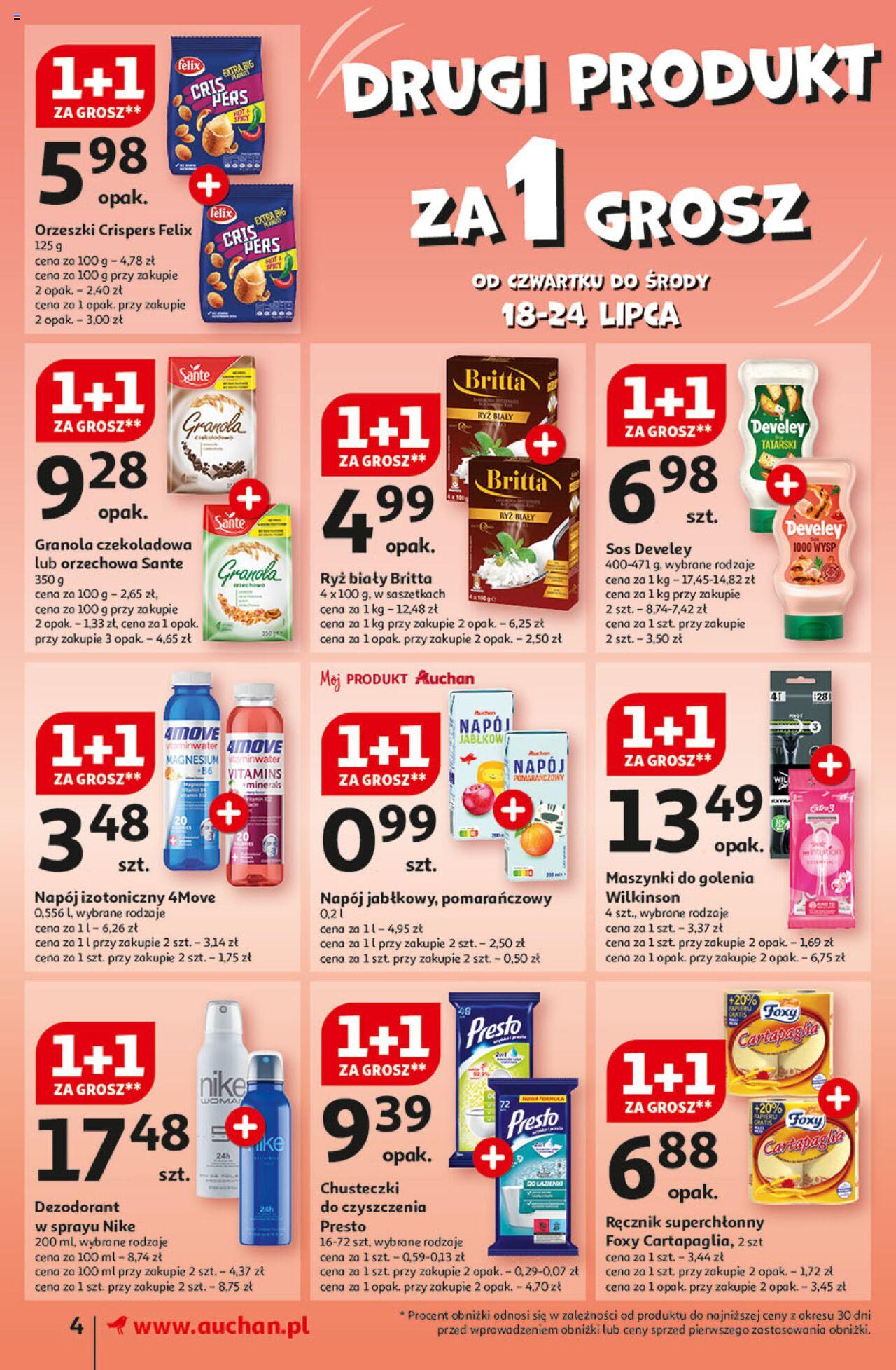 Auchan Gazetka ważna od 18.07.2024 do 24.07.2024 strona 3