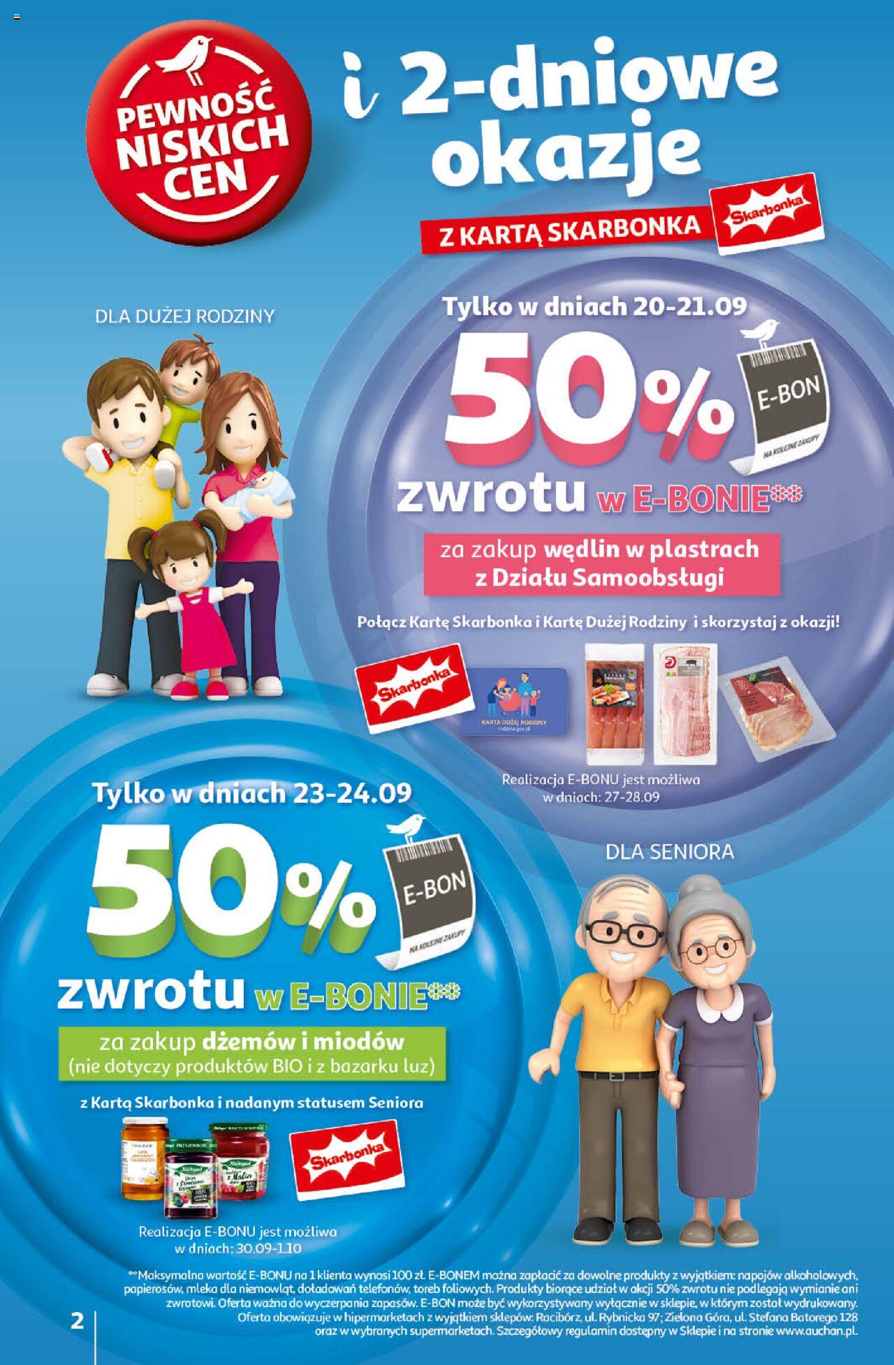 Auchan Gazetka ważna od 19.09.2024 do 25.09.2024 strona 2