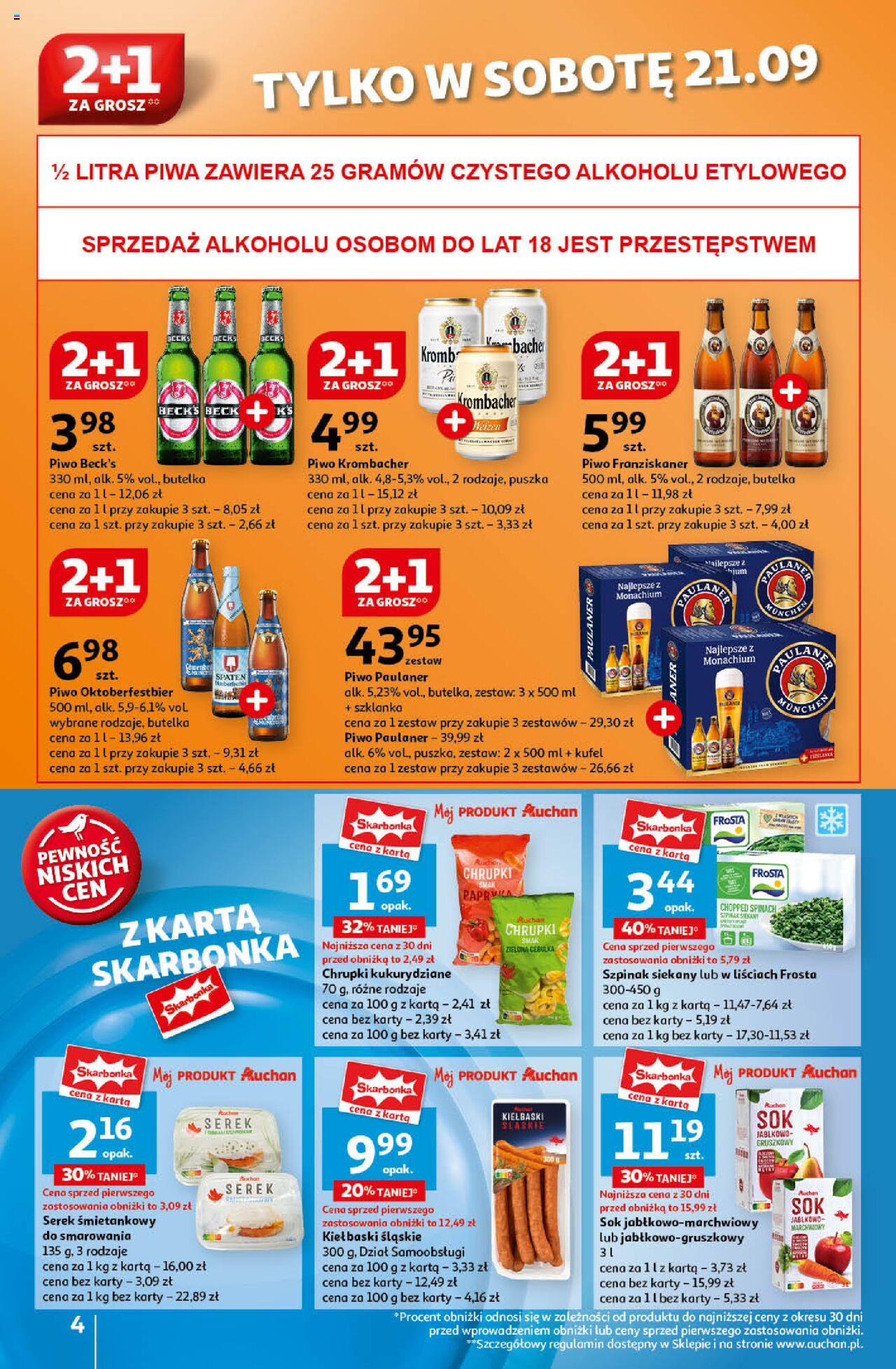 Auchan Gazetka ważna od 19.09.2024 do 25.09.2024 strona 4
