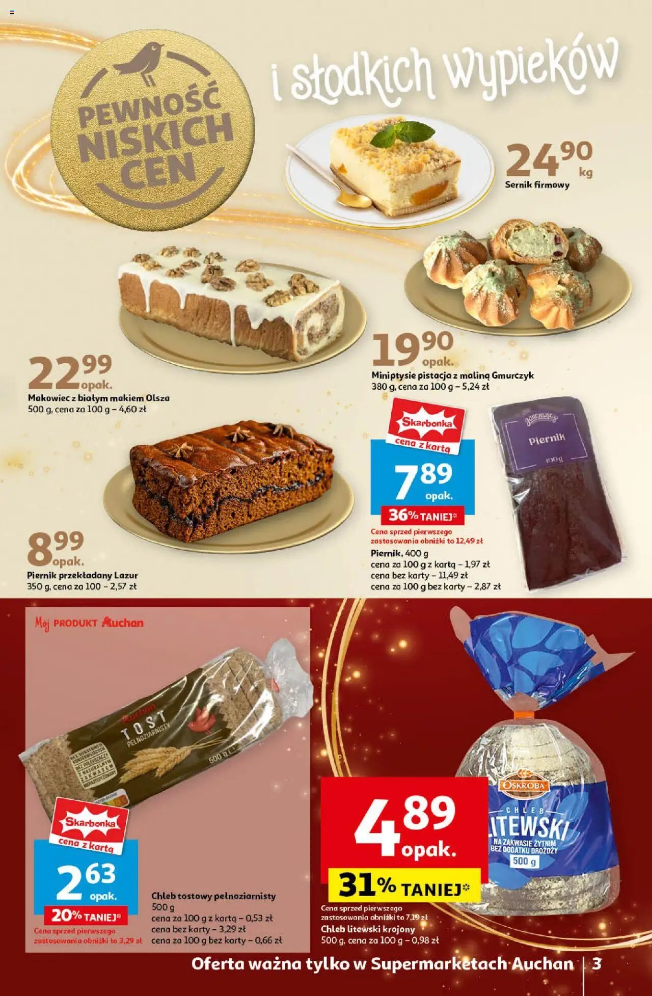 Auchan Gazetka ważna od  19.12.2024 do 24.12.2024 strona 3