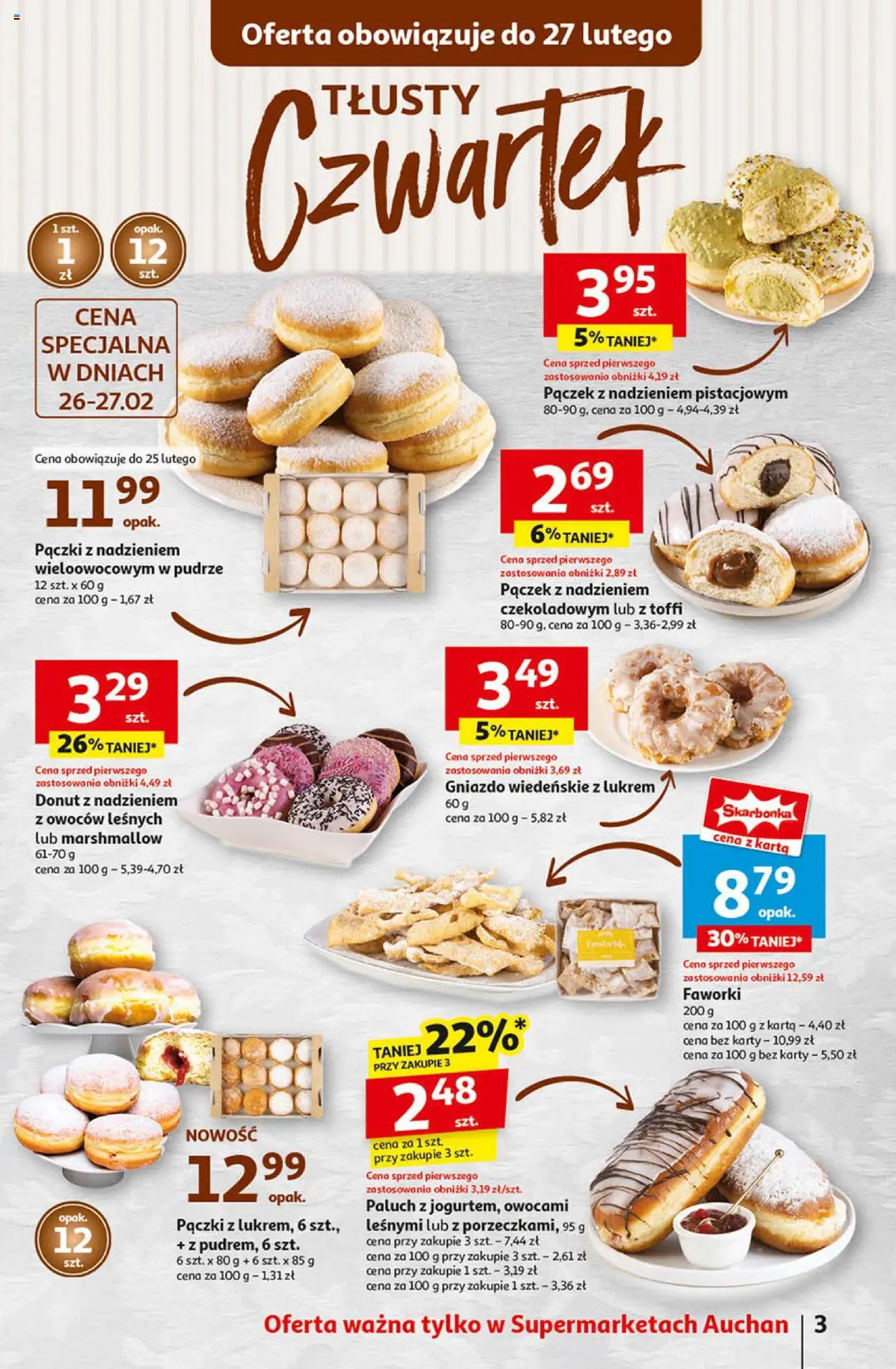Auchan Gazetka ważna od 20.02.2025 do 26.02.2025 strona 3