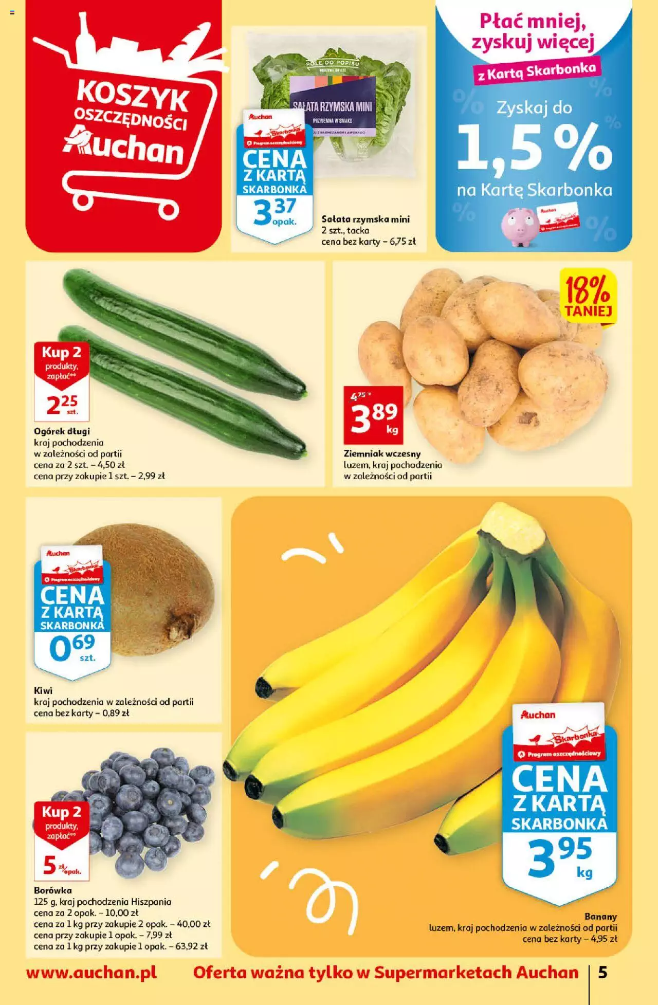 Auchan  Gazetka ważna od 20.04.2023 do 26.04.2023 strona 5