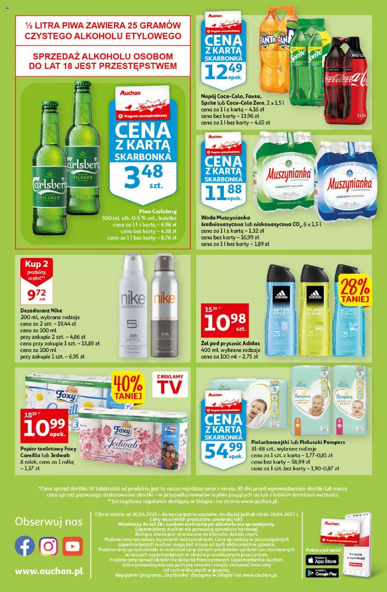 Auchan  Gazetka ważna od 20.04.2023 do 26.04.2023 strona 8
