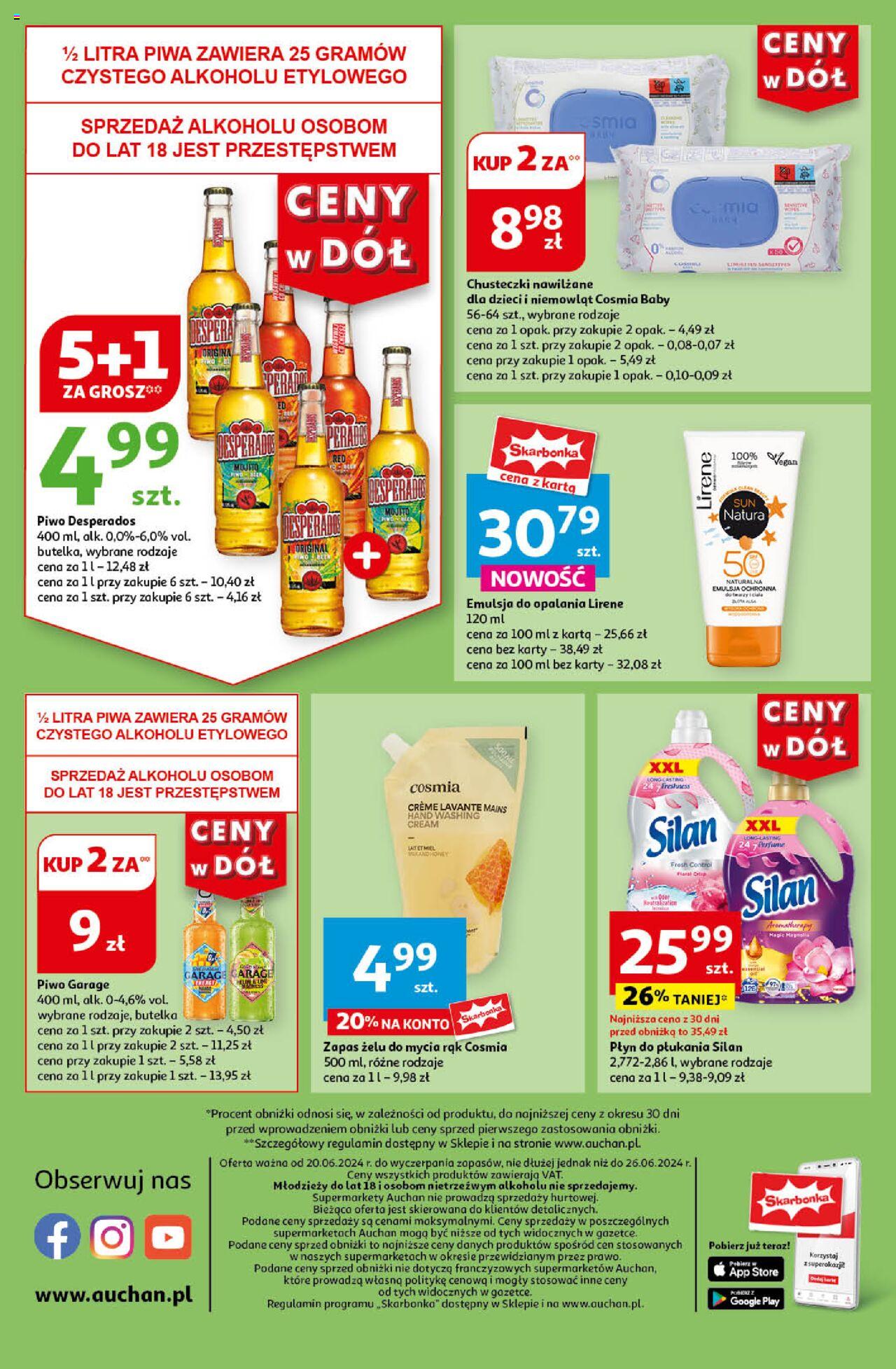 Auchan Gazetka ważna  od 20.06.2024 do 26.06.2024 strona 14