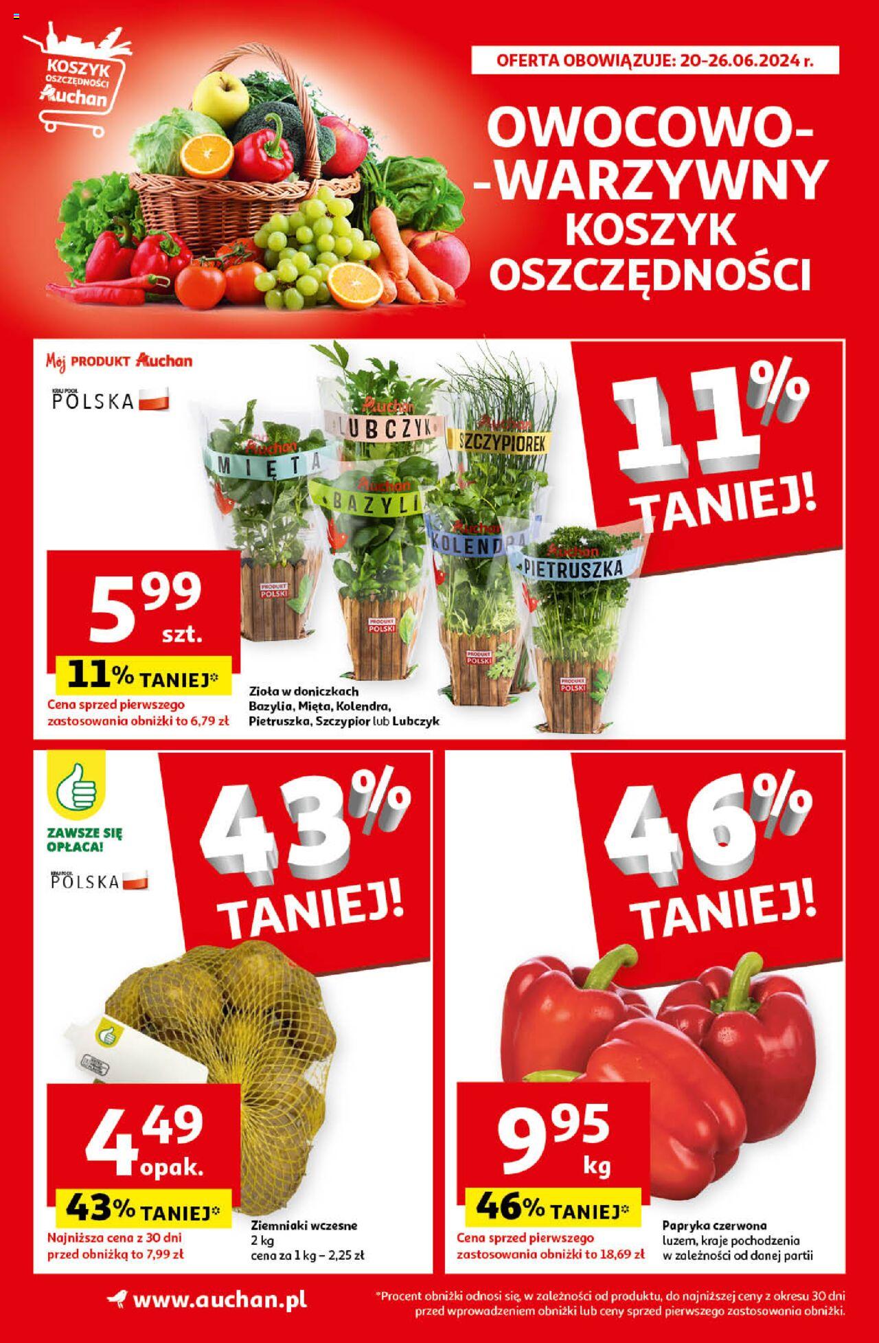 Auchan Gazetka ważna  od 20.06.2024 do 26.06.2024 strona 4