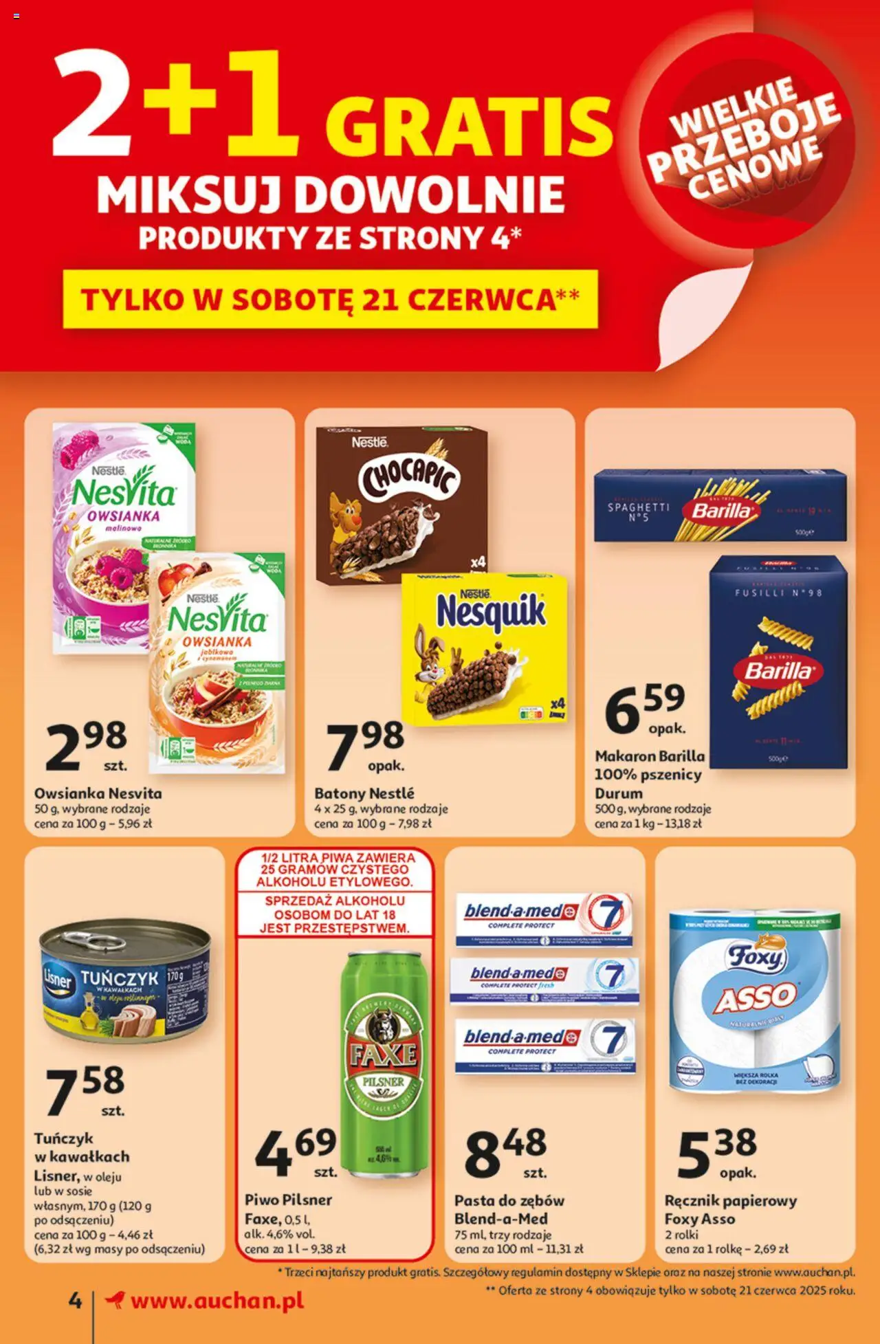 Auchan Gazetka ważna od 20.06.2025 do 25.06.2025 strona 6