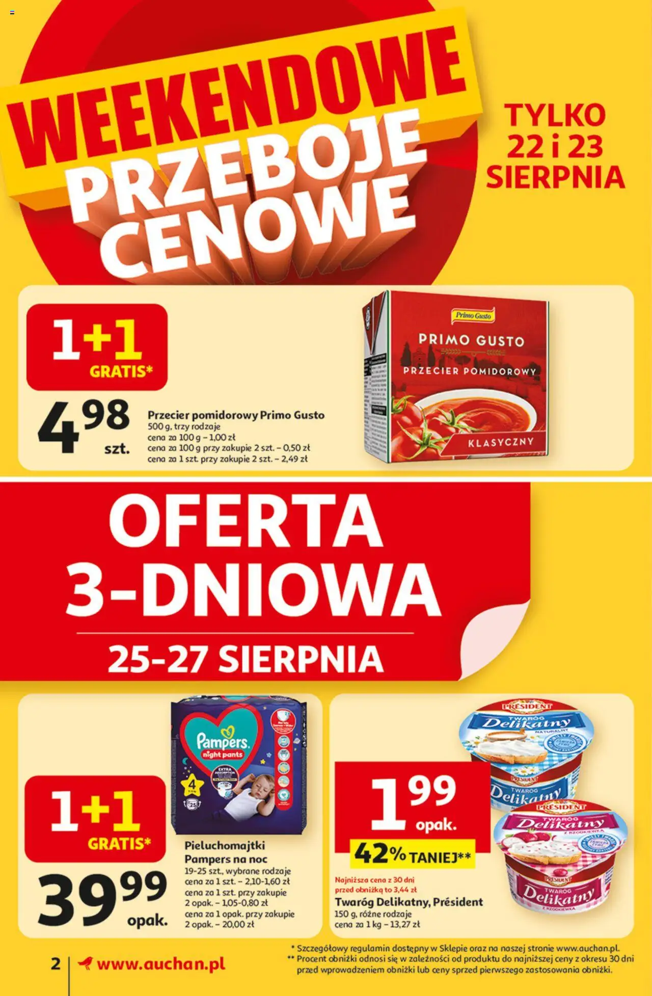 Auchan Gazetka  ważna od 21.08.2025 do 27.08.2025 strona 2
