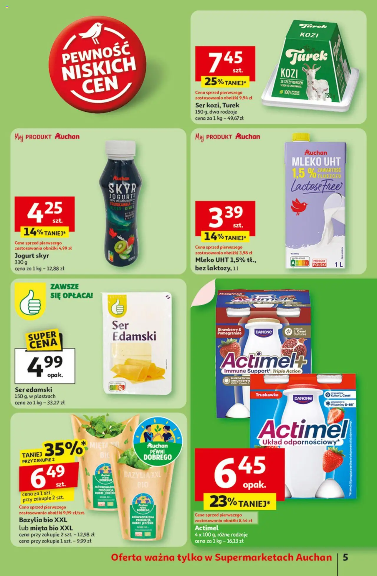 Auchan Gazetka  ważna od 21.08.2025 do 27.08.2025 strona 5