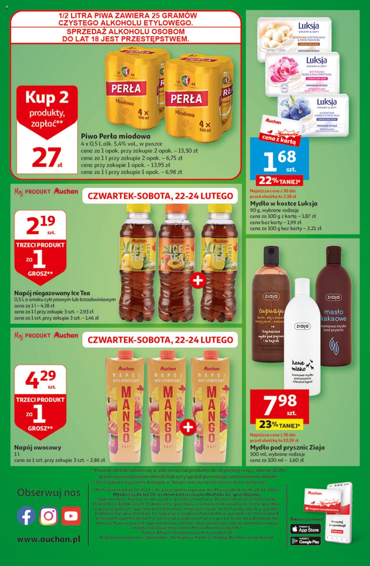 Auchan Gazetka ważna od 22.02.2024 do 28.02.2024 strona 12