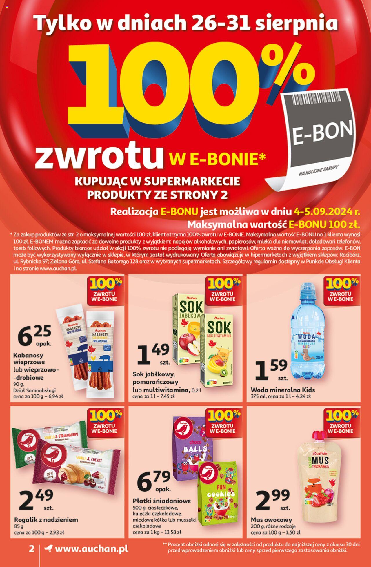 Auchan Gazetka ważna od 22.08.2024 do 28.08.2024 strona 2