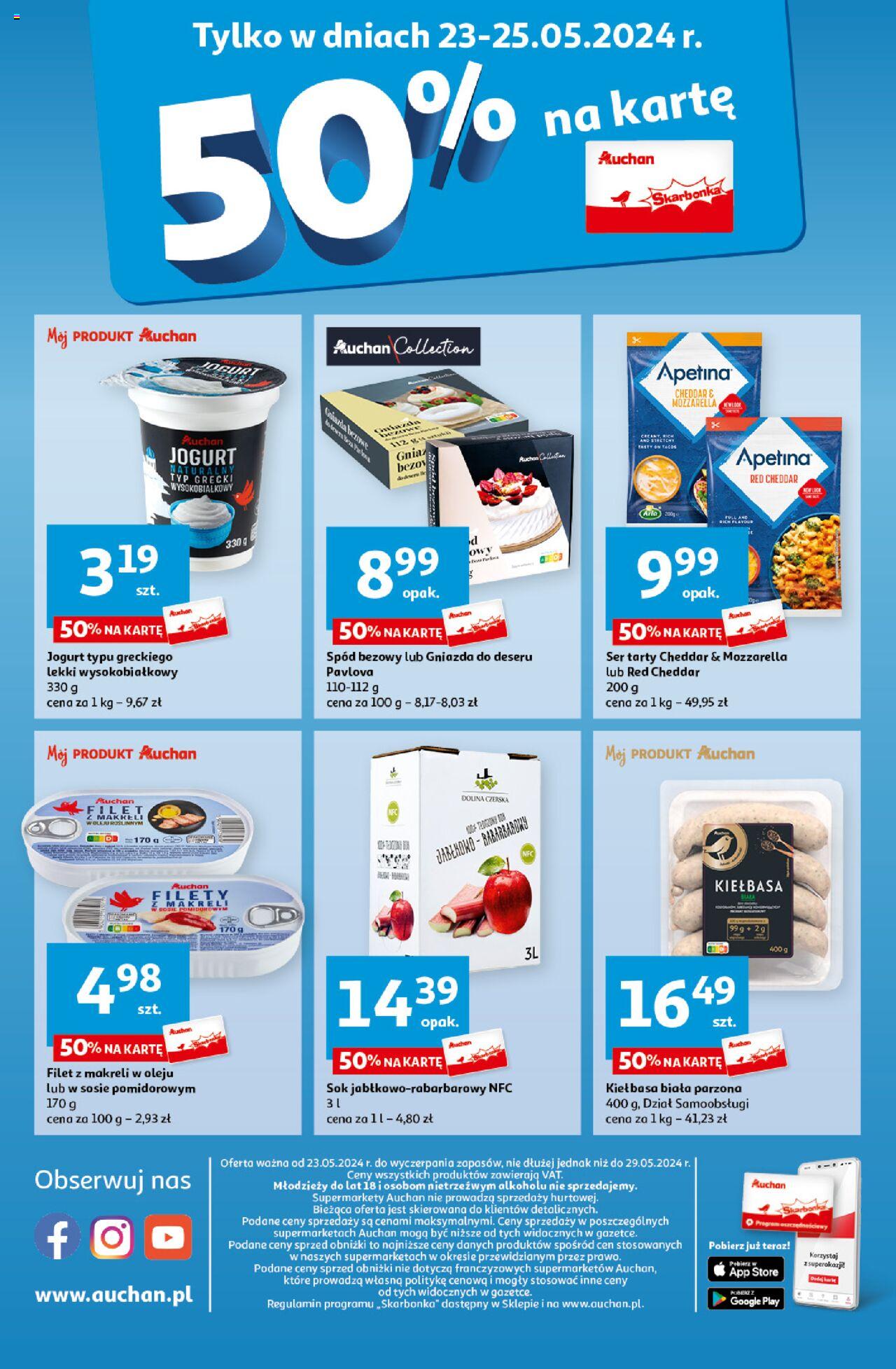 Auchan Gazetka ważna od 23.05.2024 do 29.05.2024 strona 14