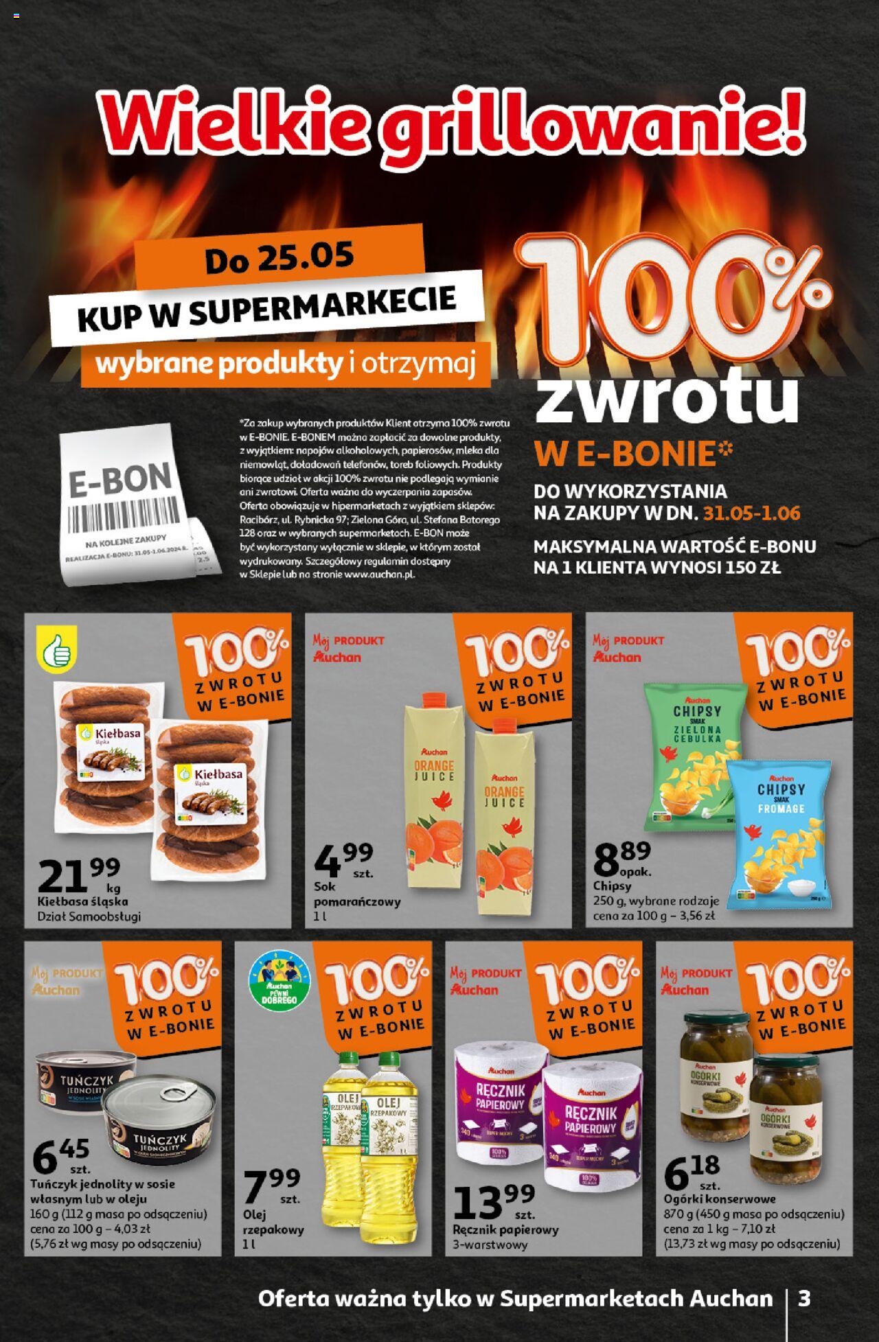 Auchan Gazetka ważna od 23.05.2024 do 29.05.2024 strona 3