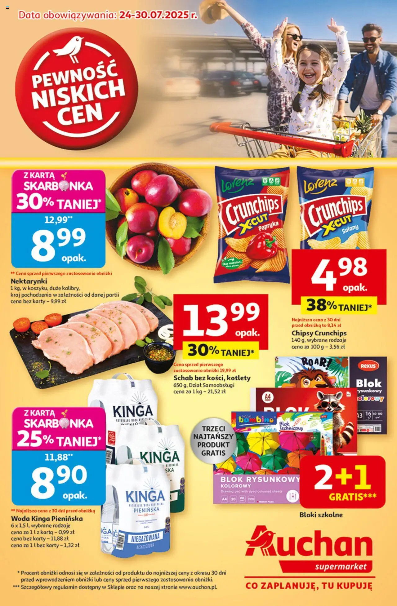 Auchan Gazetka ważna od 24.07.2025 do 30.07.2025 strona 1