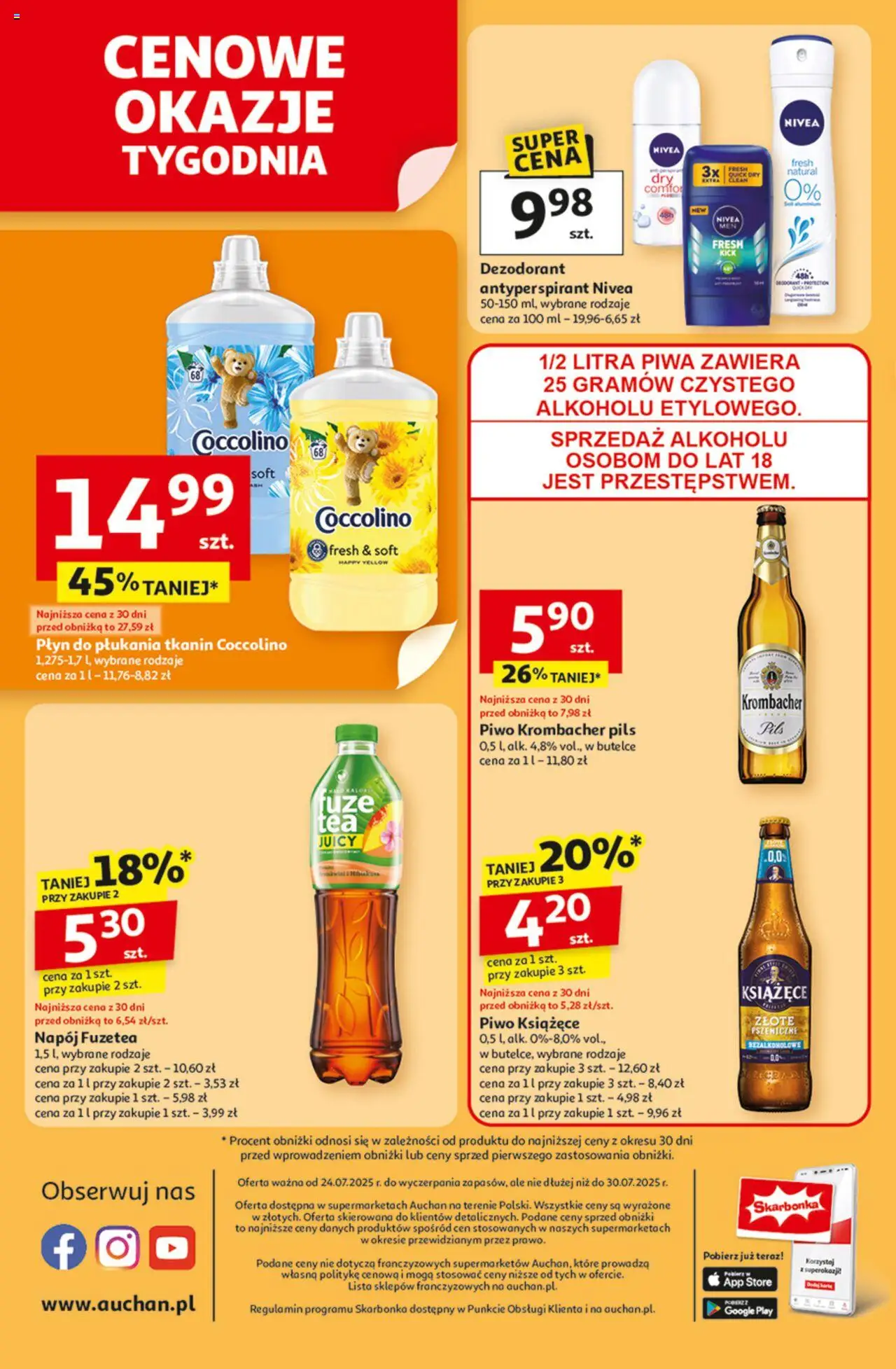 Auchan Gazetka ważna od 24.07.2025 do 30.07.2025 strona 8