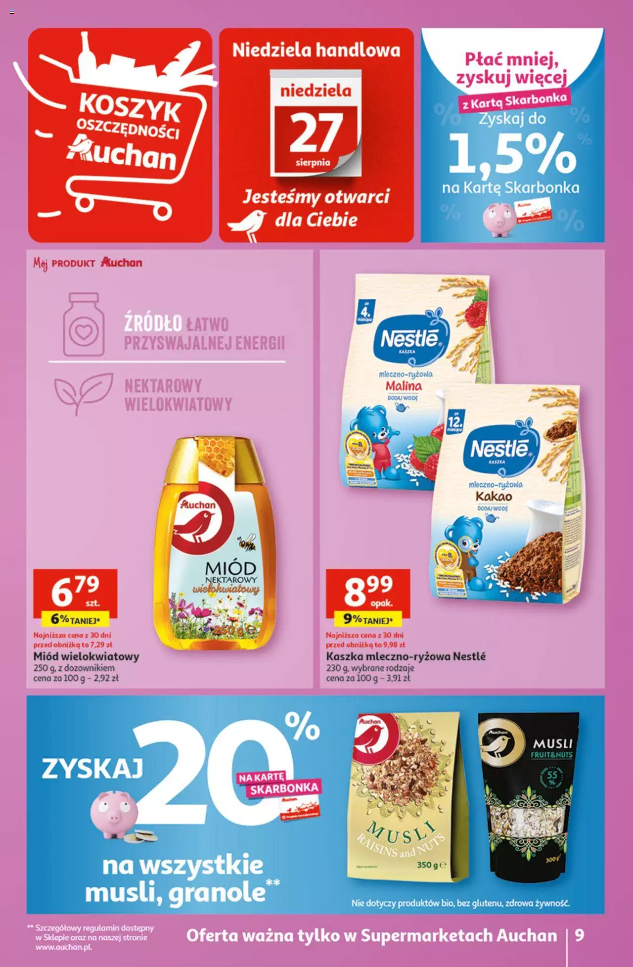 Auchan Gazetka ważna od 24.08.2023 do 30.08.2023 strona 6