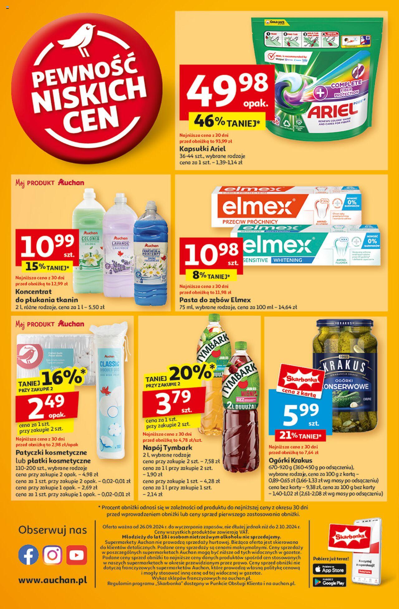 Auchan Gazetka ważna od 26.09.2024 do 02.10.2024 strona 12