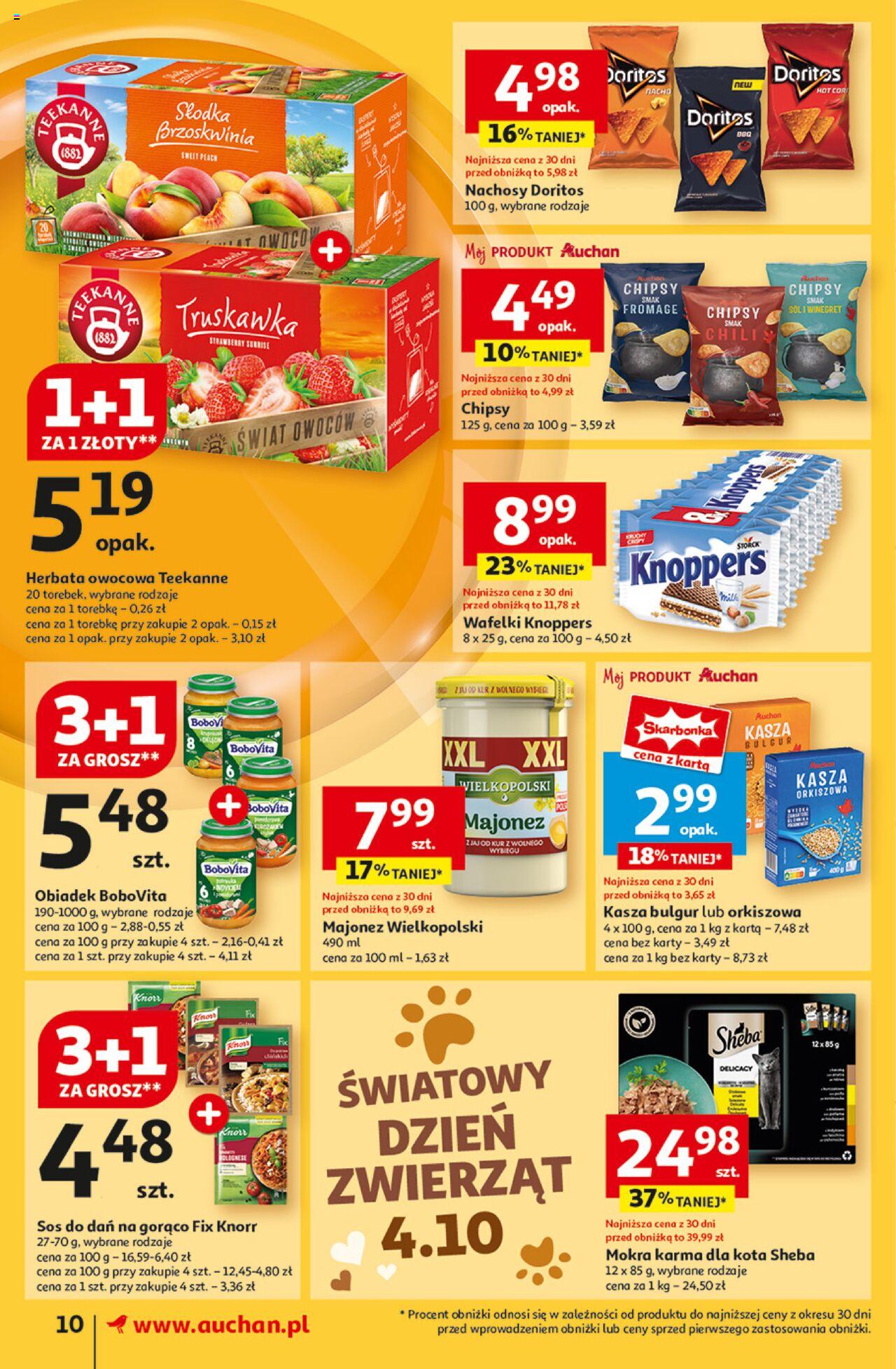 Auchan Gazetka ważna od 26.09.2024 do 02.10.2024 strona 10
