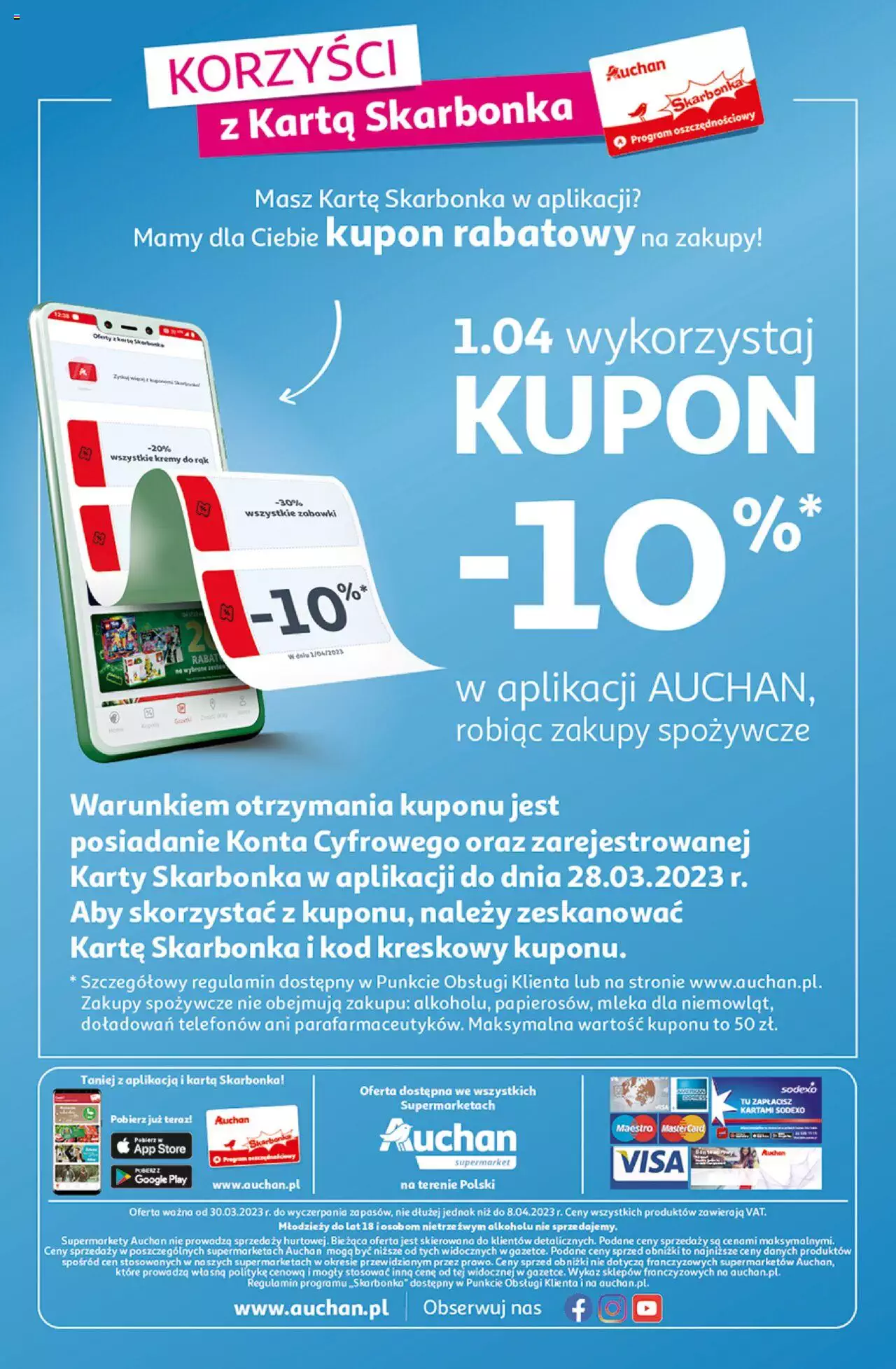 Auchan Gazetka ważna  od 30.03.2023 do 08.04.2023 strona 12