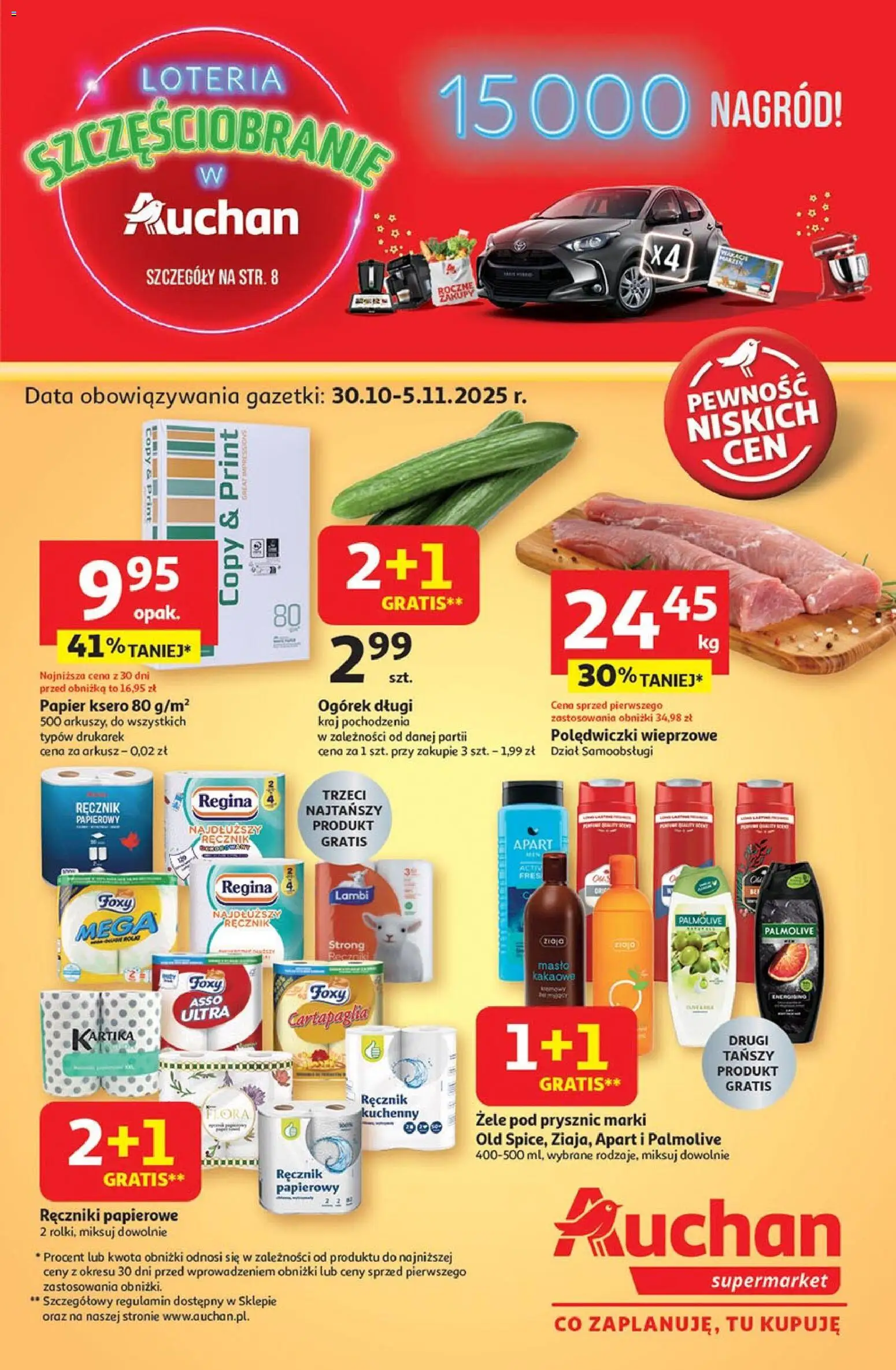 Auchan Gazetka ważna od 30.10.2025 do 05.11.2025 strona 1