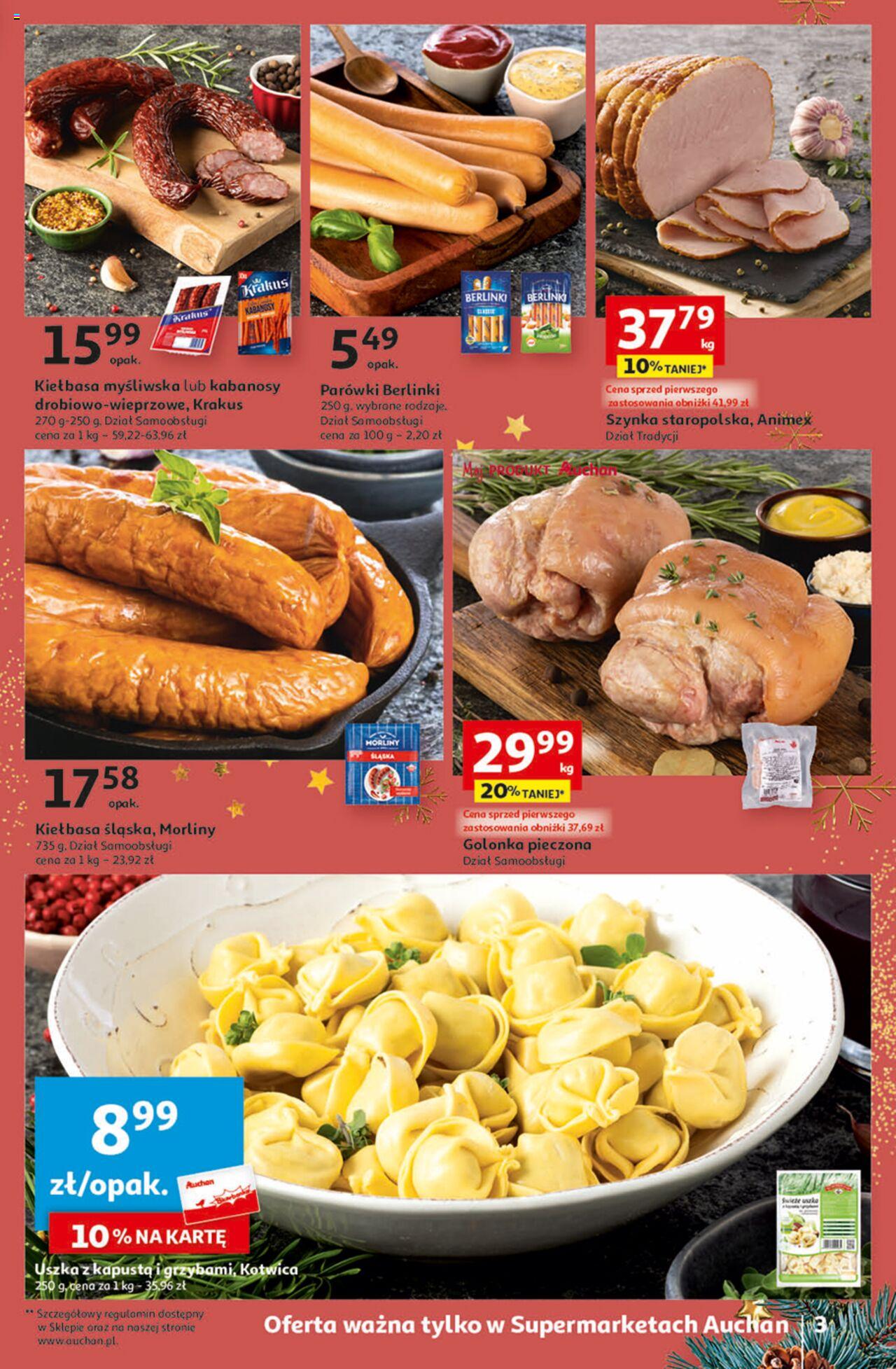 Auchan Gazetka ważna od 30.11.2023 do 06.12.2023 strona 3