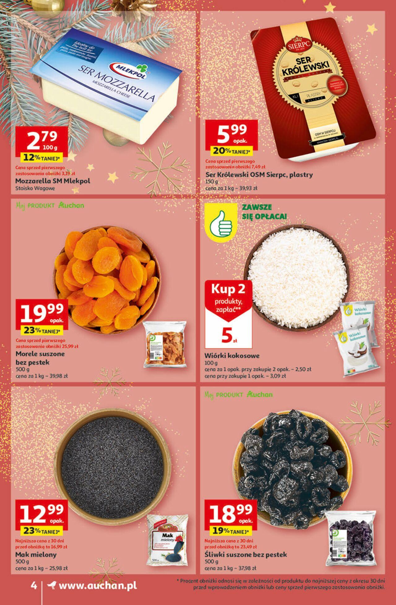 Auchan Gazetka ważna od 30.11.2023 do 06.12.2023 strona 4