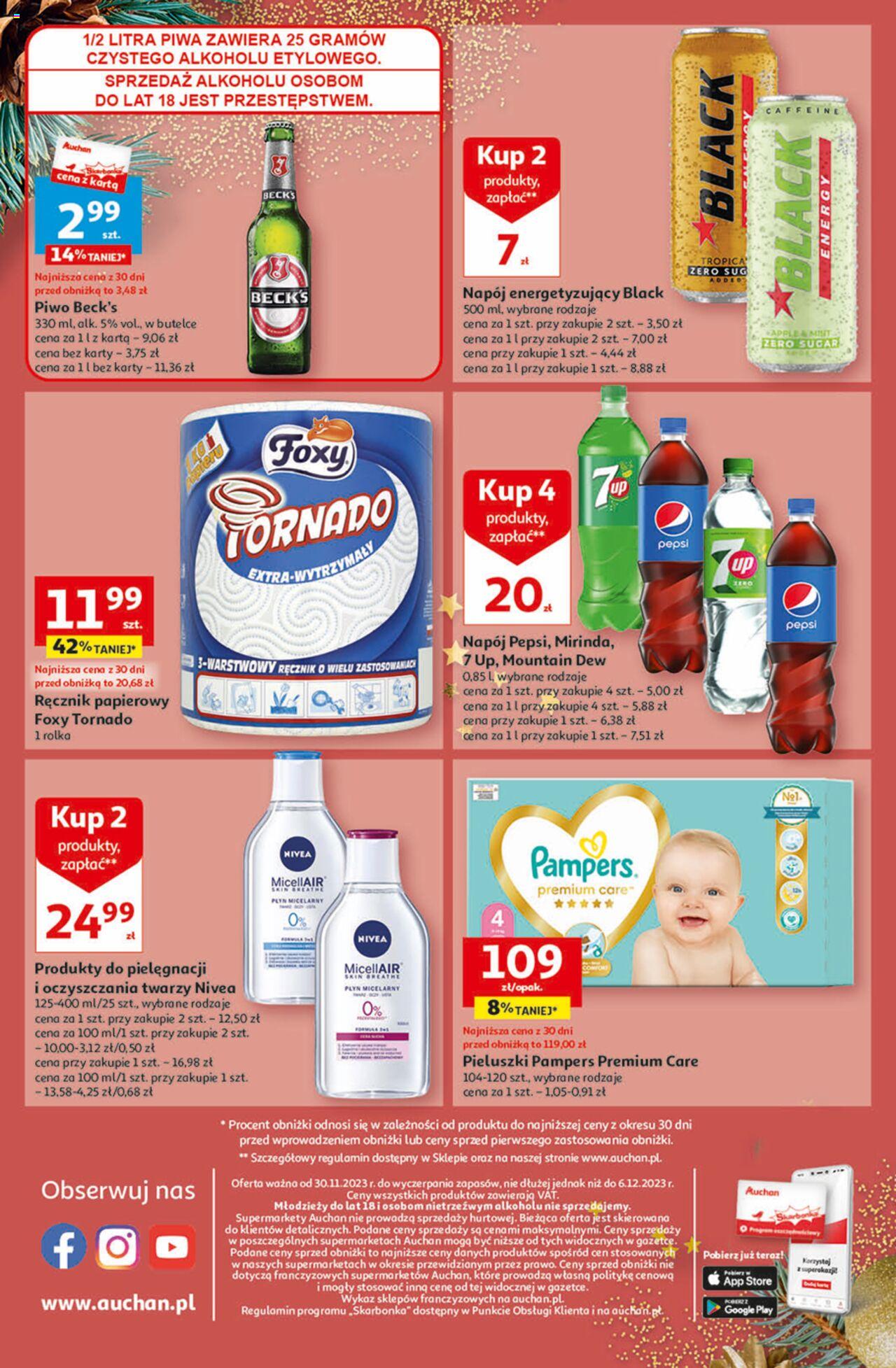 Auchan Gazetka ważna od 30.11.2023 do 06.12.2023 strona 7